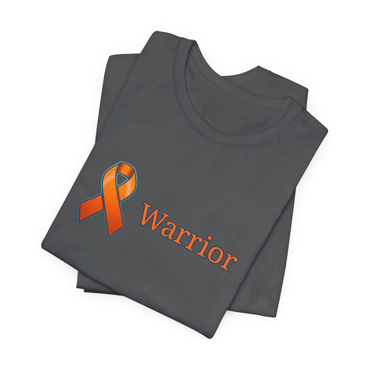 FND Warrior Ribbon Tee — Orange Awareness Ribbon T-Shirt