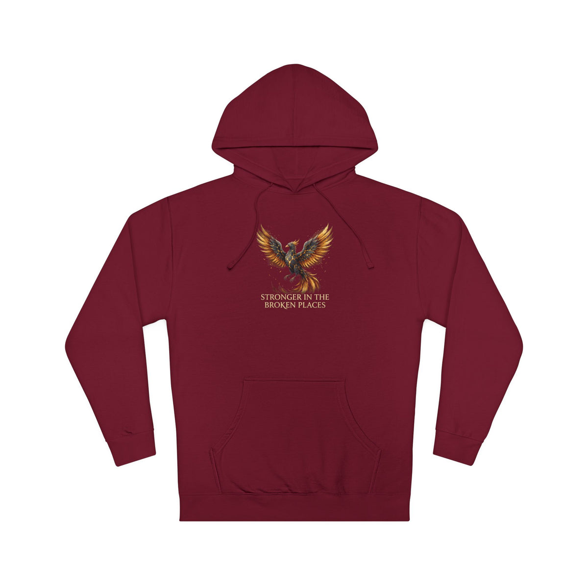 Strength in the Struggle Phoenix Mental Health Graphic Hoodie