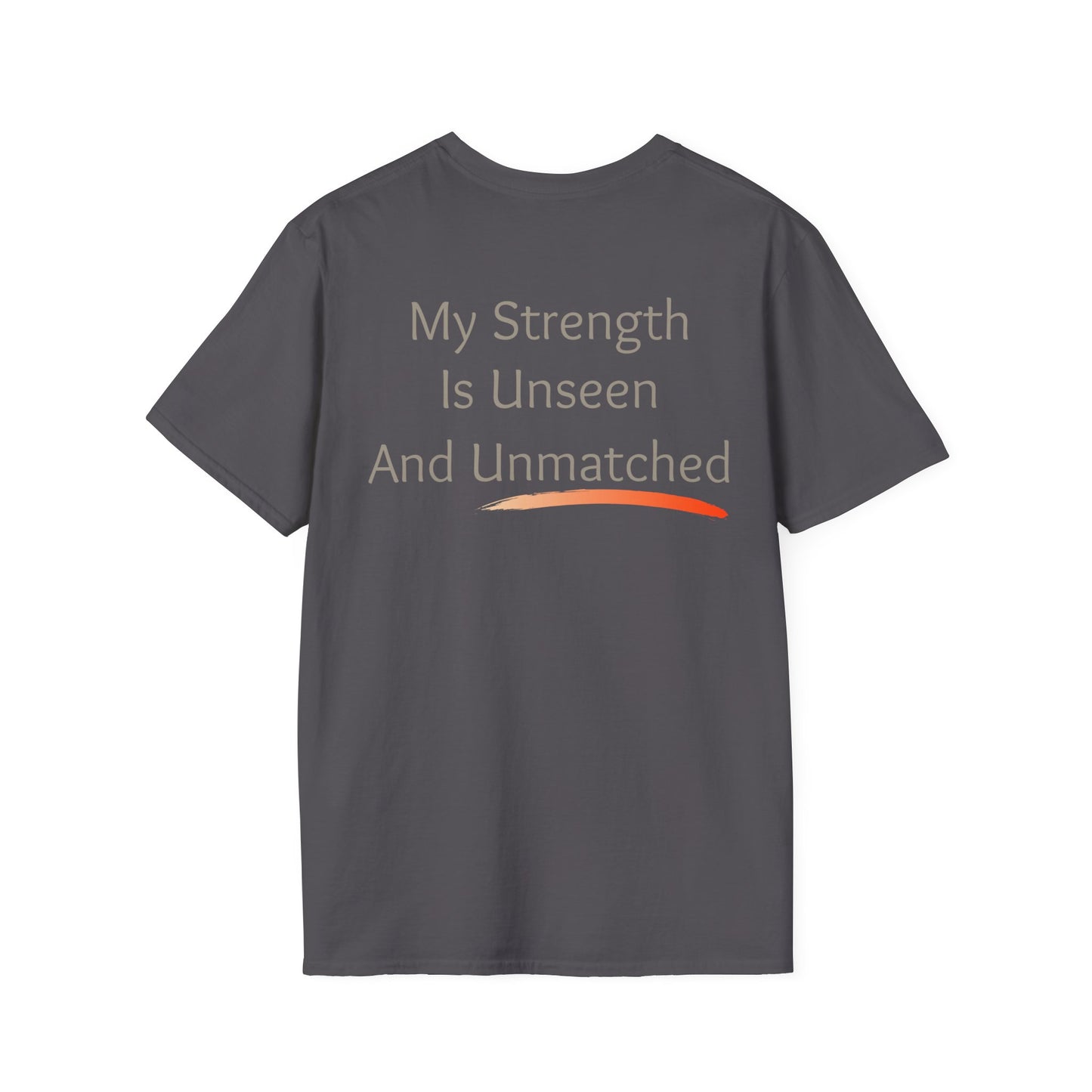 Unseen & Unmatched Strength Tee | Awareness Attire