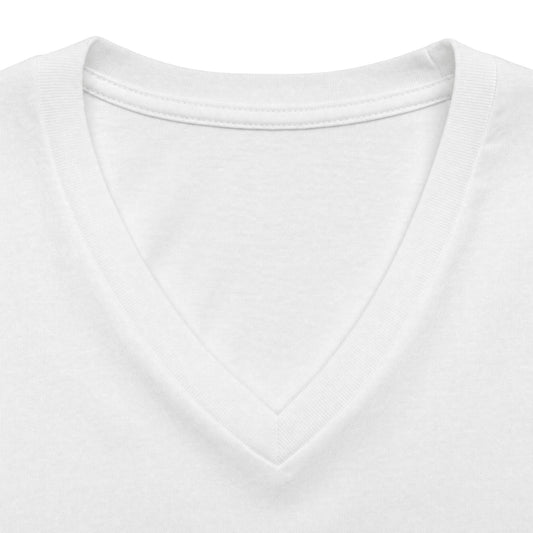 Women's V-Neck Tee — 'Wings of Hope' Butterfly Awareness Shirt