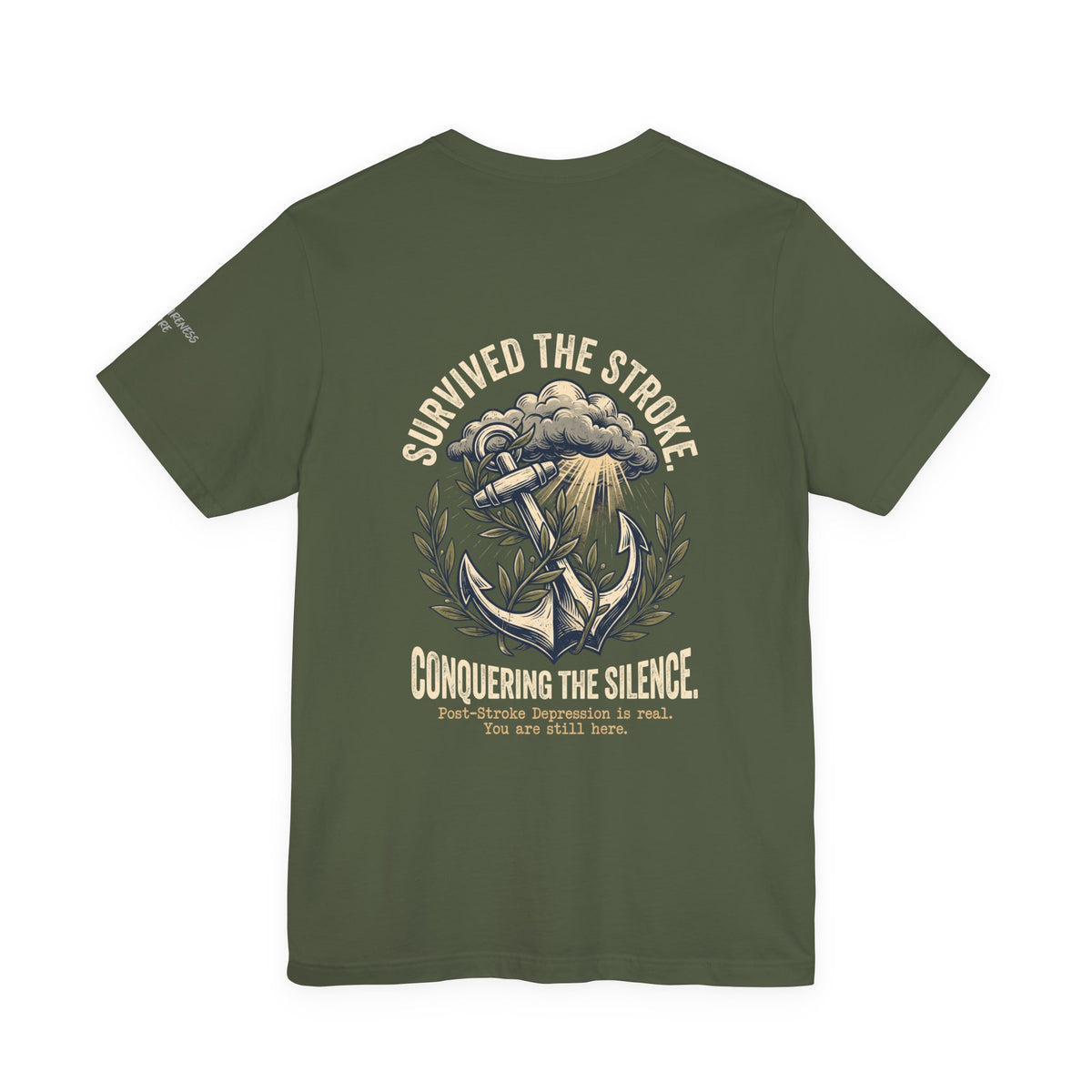 Survived The Stroke Tee | Post-Stroke Depression & Recovery T-Shirt