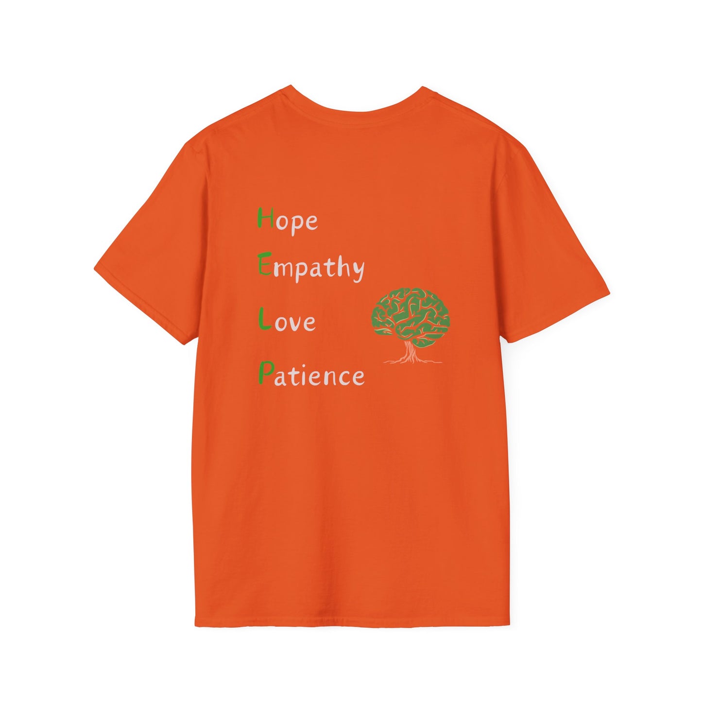 H.E.L.P. Awareness Shirt | Hope Empathy Love & Patience