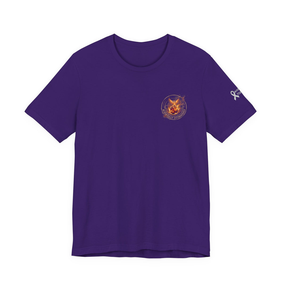 Never Fully Extinguished Phoenix Mental Health Graphic Tee
