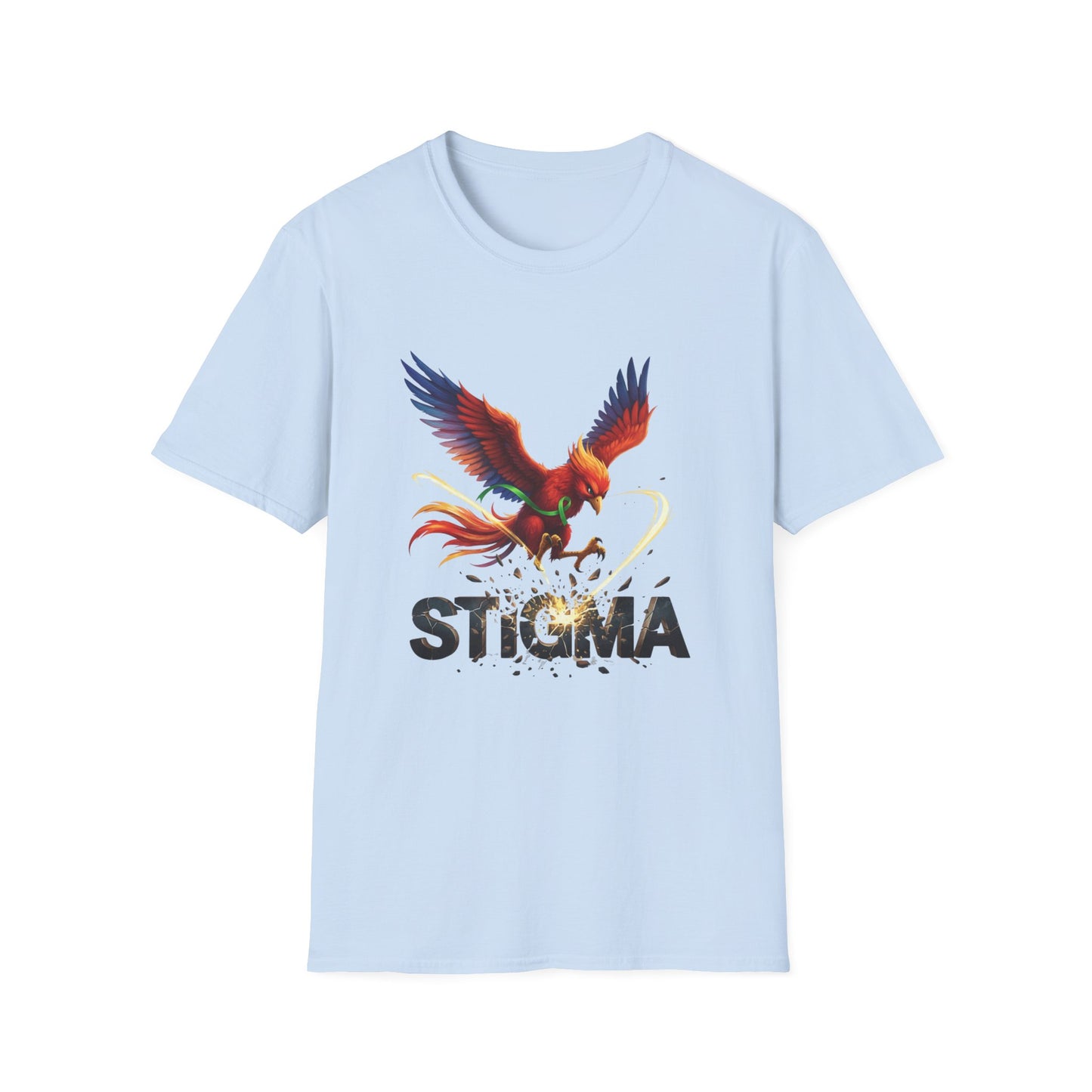 Attacking Stigma T-Shirt | Ryse the Phoenix Mascot