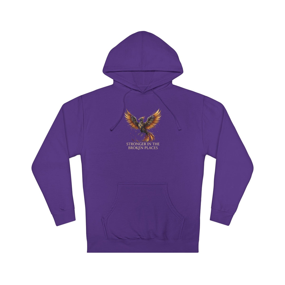 Strength in the Struggle Phoenix Mental Health Graphic Hoodie