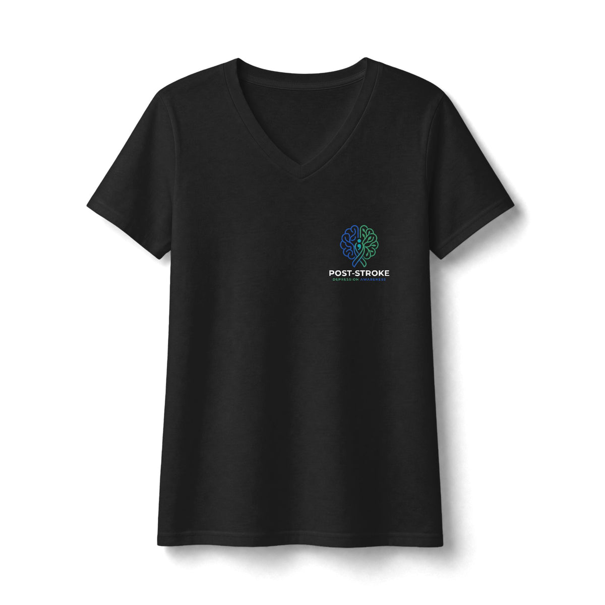 Survived The Stroke V Neck | Post-Stroke Depression & Recovery V Neck