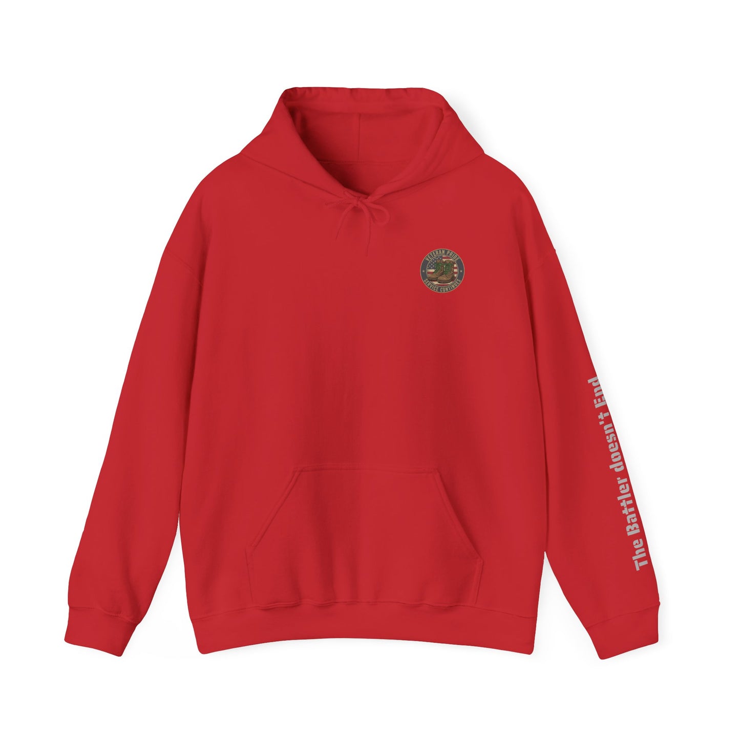 Service Continues. Support Continues Veteran Mental Health Hoodie