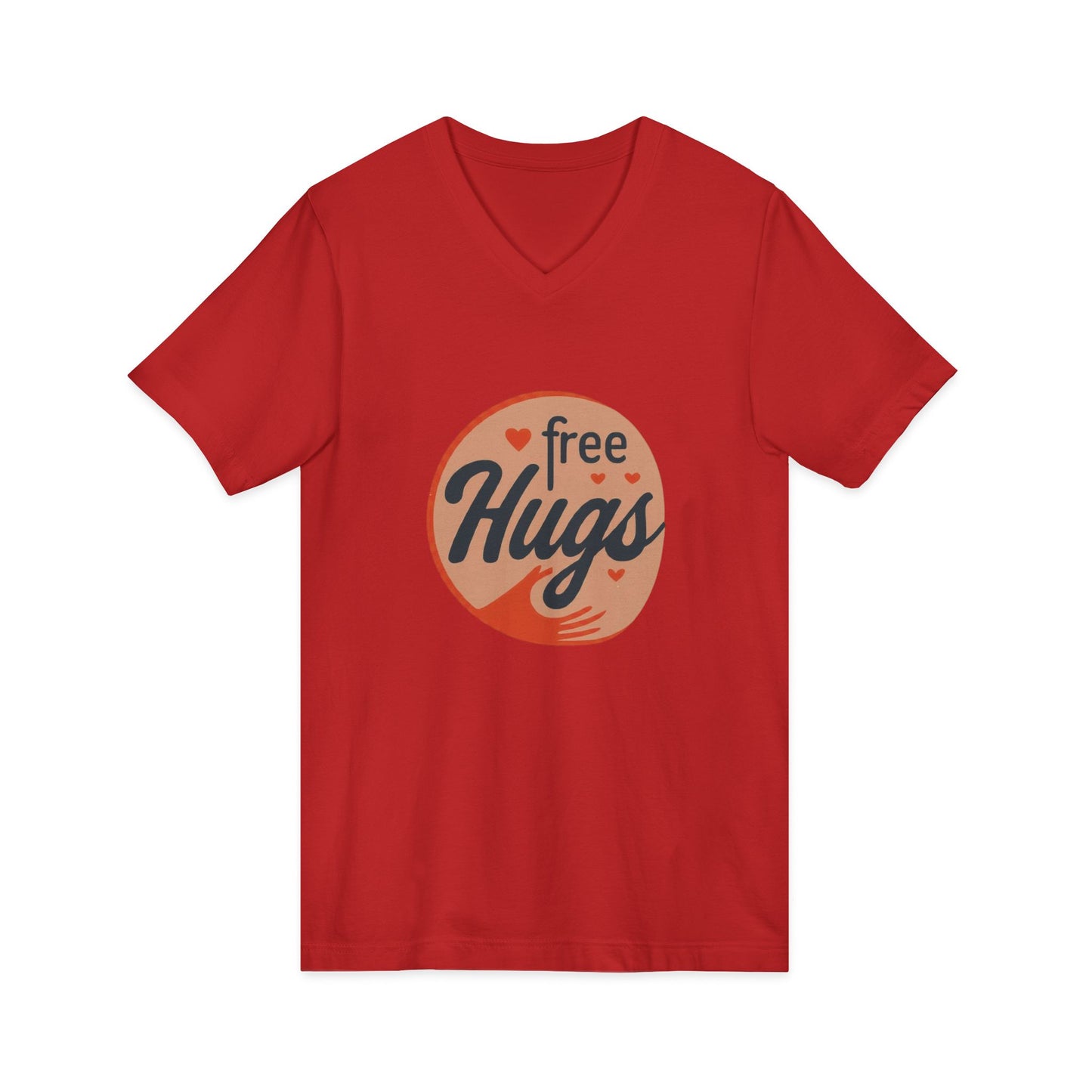 Free Hugs V-Neck Tee