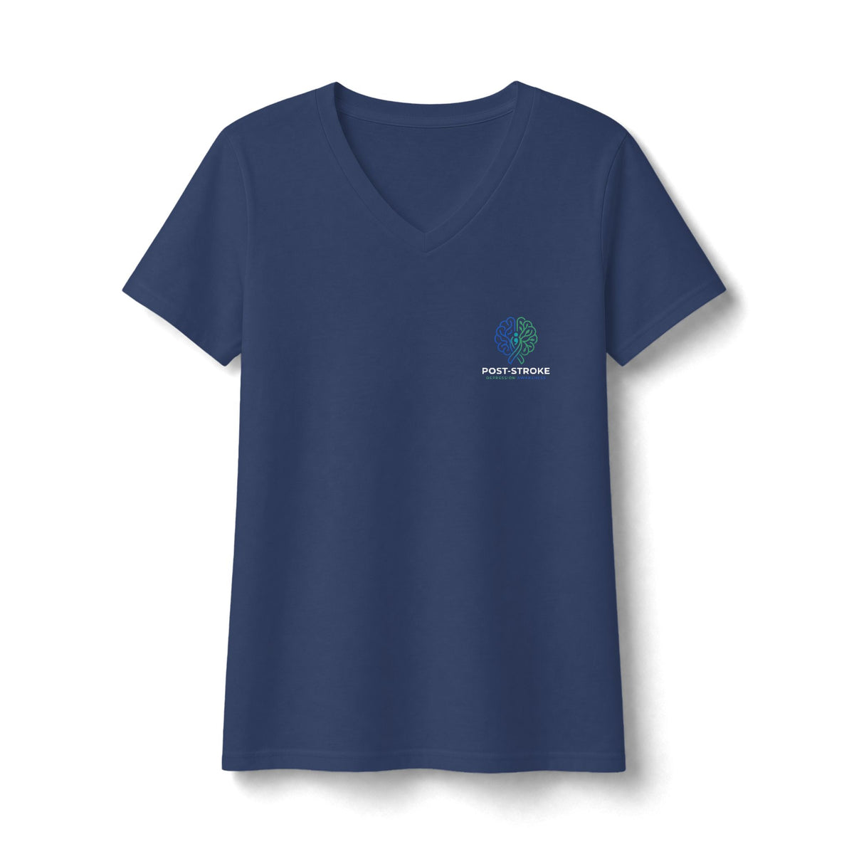Rebuilding The Network V Neck | Post-Stroke Depression & Neuroplasticity Heavyweight V Neck