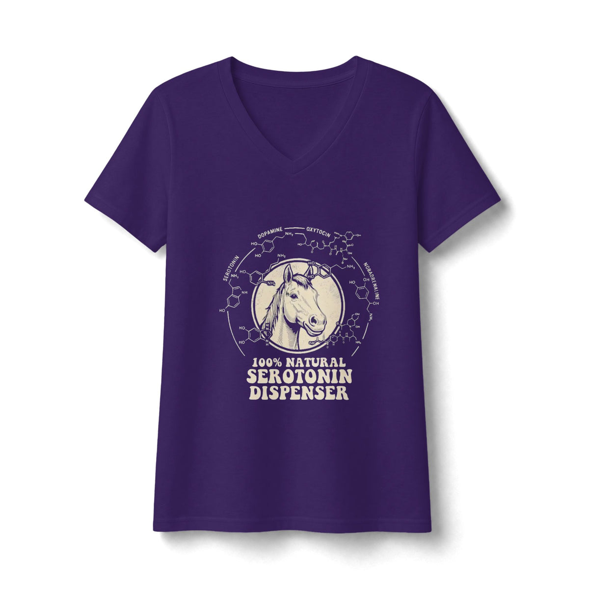 Horse 100% Natural Serotonin Dispenser T-Shirt