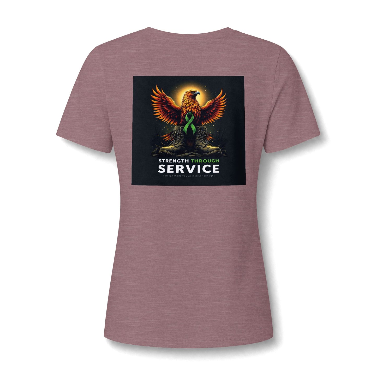 Strength Through Service Veteran Mental Health Tee.