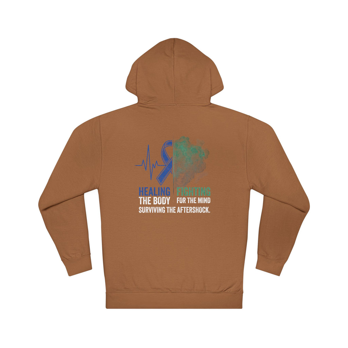 Surviving The Aftershock Hoodie | Post-Stroke Depression & Recovery Heavyweight Hoodie
