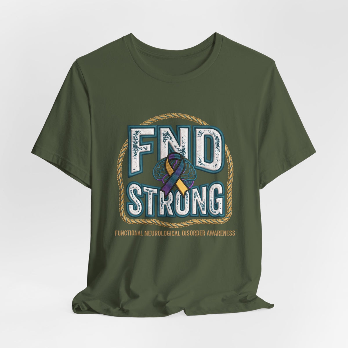 FND Strong Awareness T-Shirt — Functional Neurological Disorder Support Tee