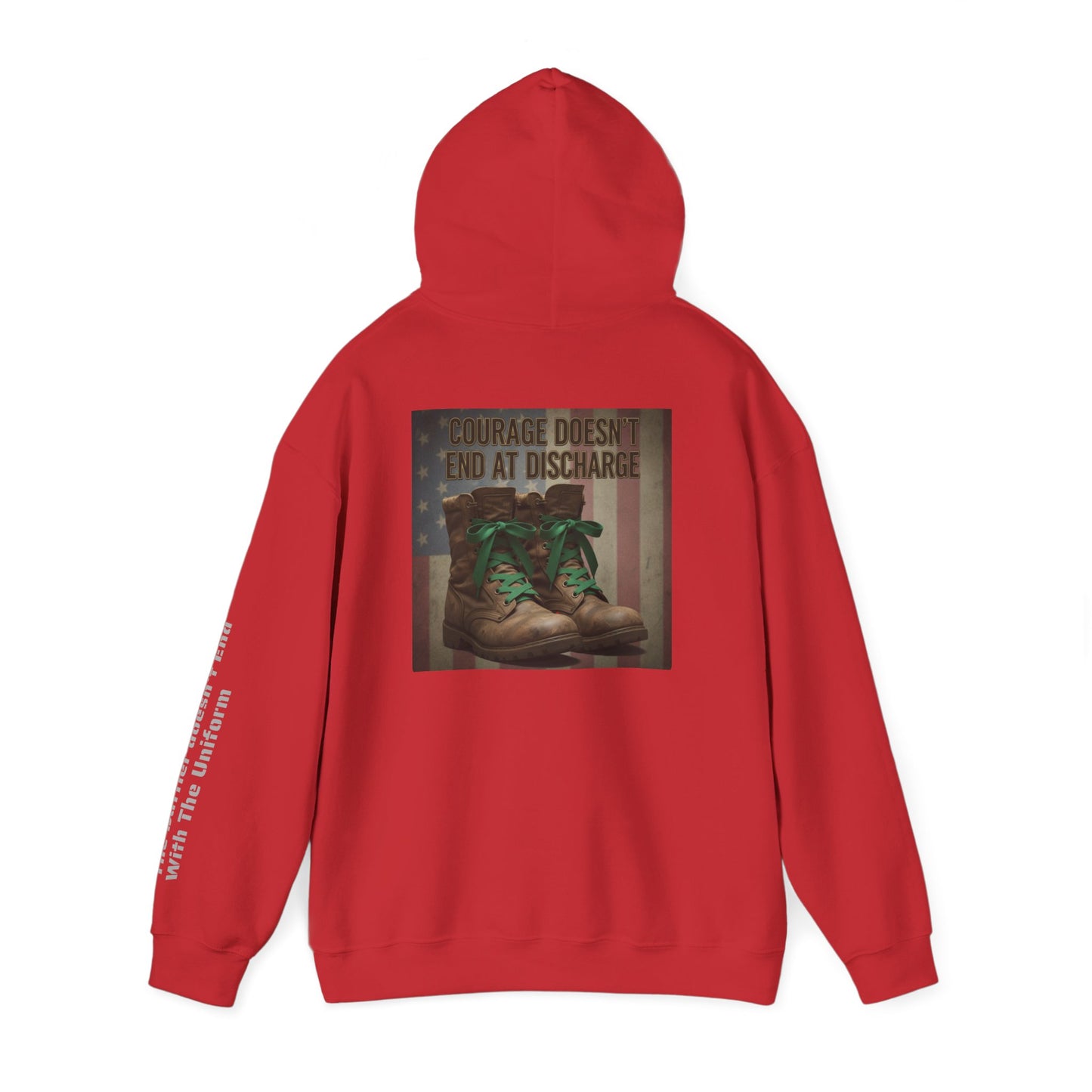 Service Continues. Support Continues Veteran Mental Health Hoodie
