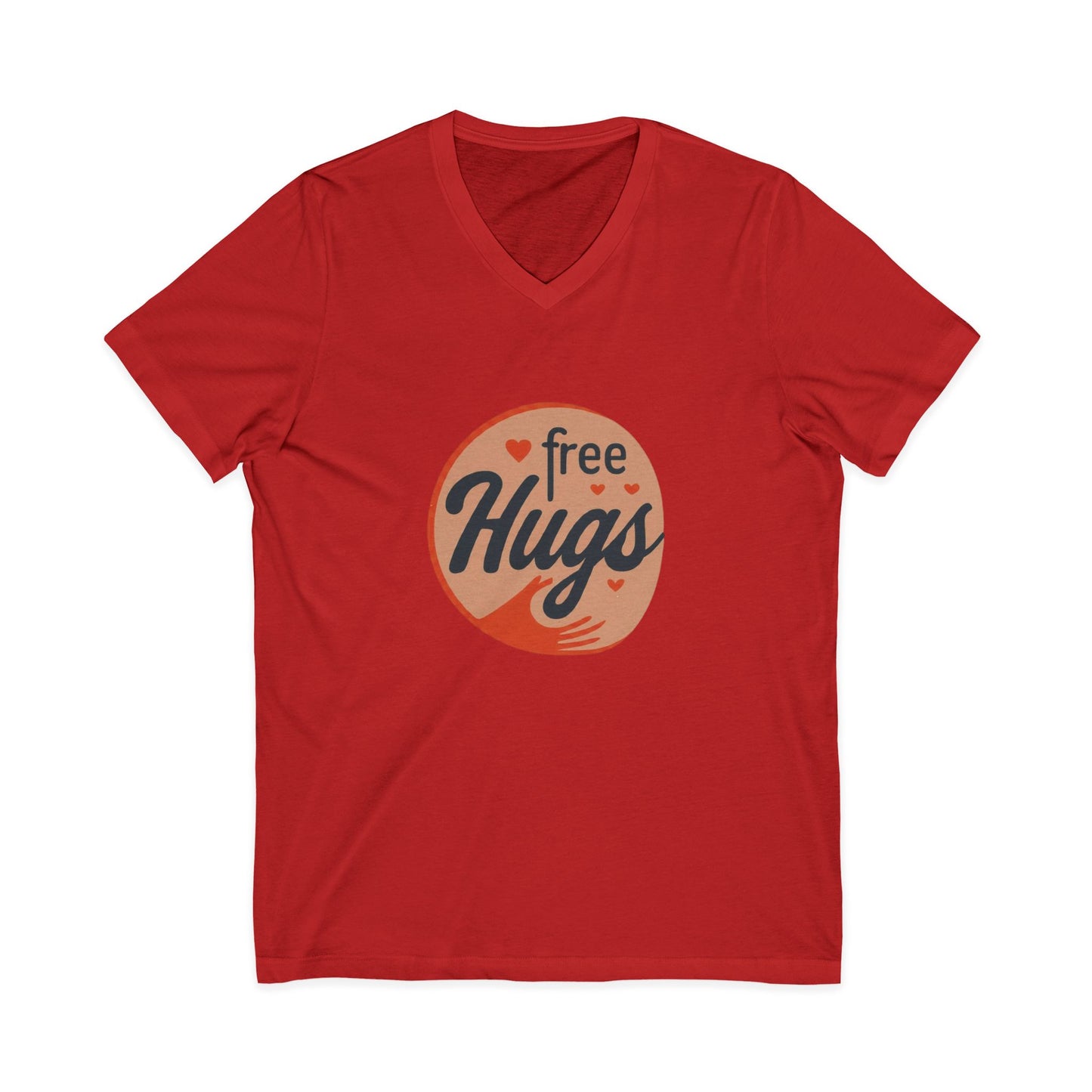 Free Hugs V-Neck Tee