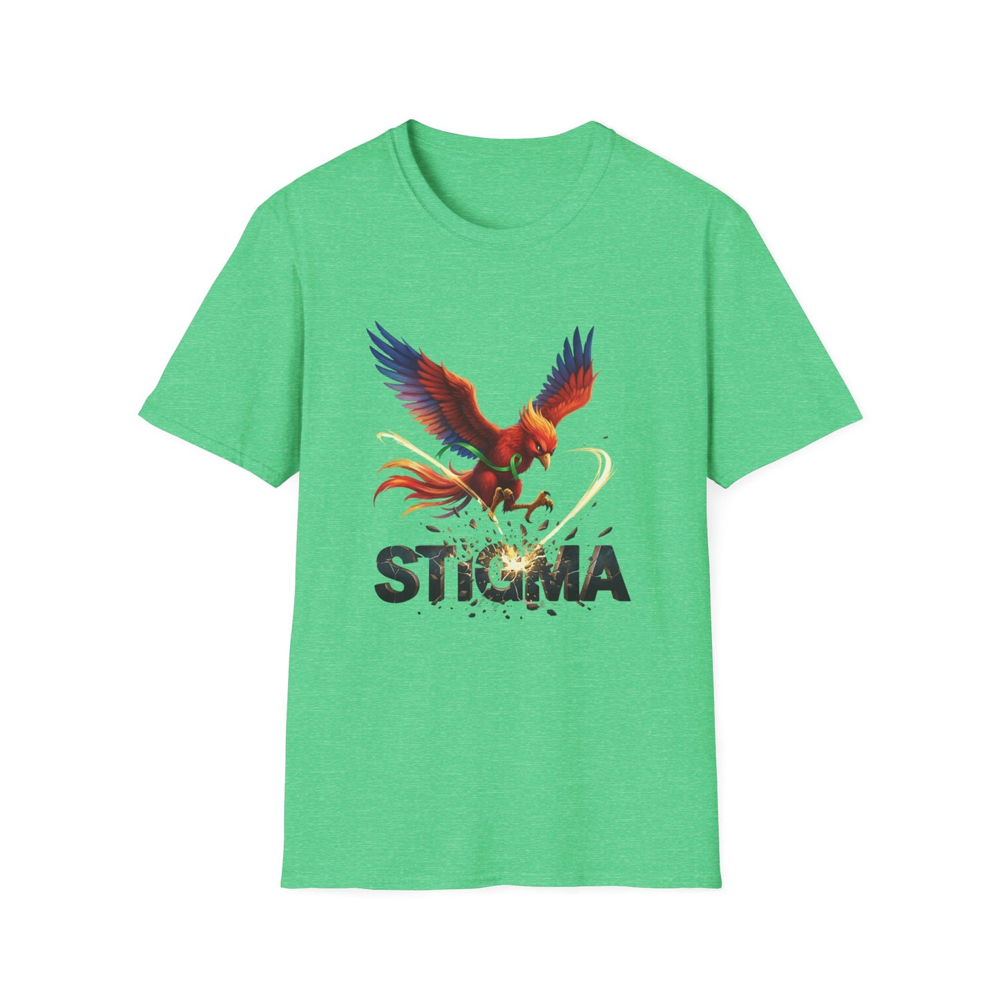 Attacking Stigma T-Shirt | Ryse the Phoenix Mascot