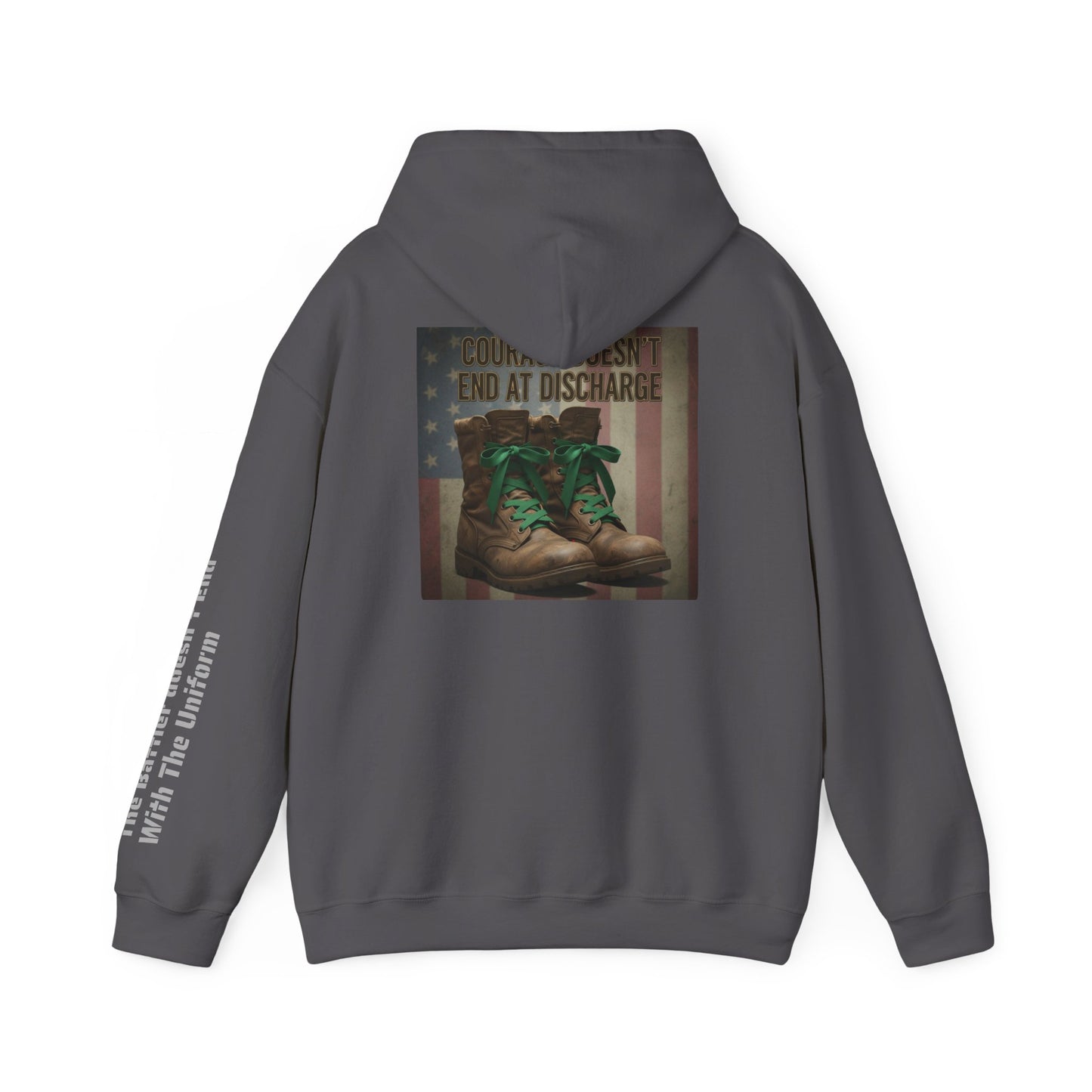 Service Continues. Support Continues Veteran Mental Health Hoodie