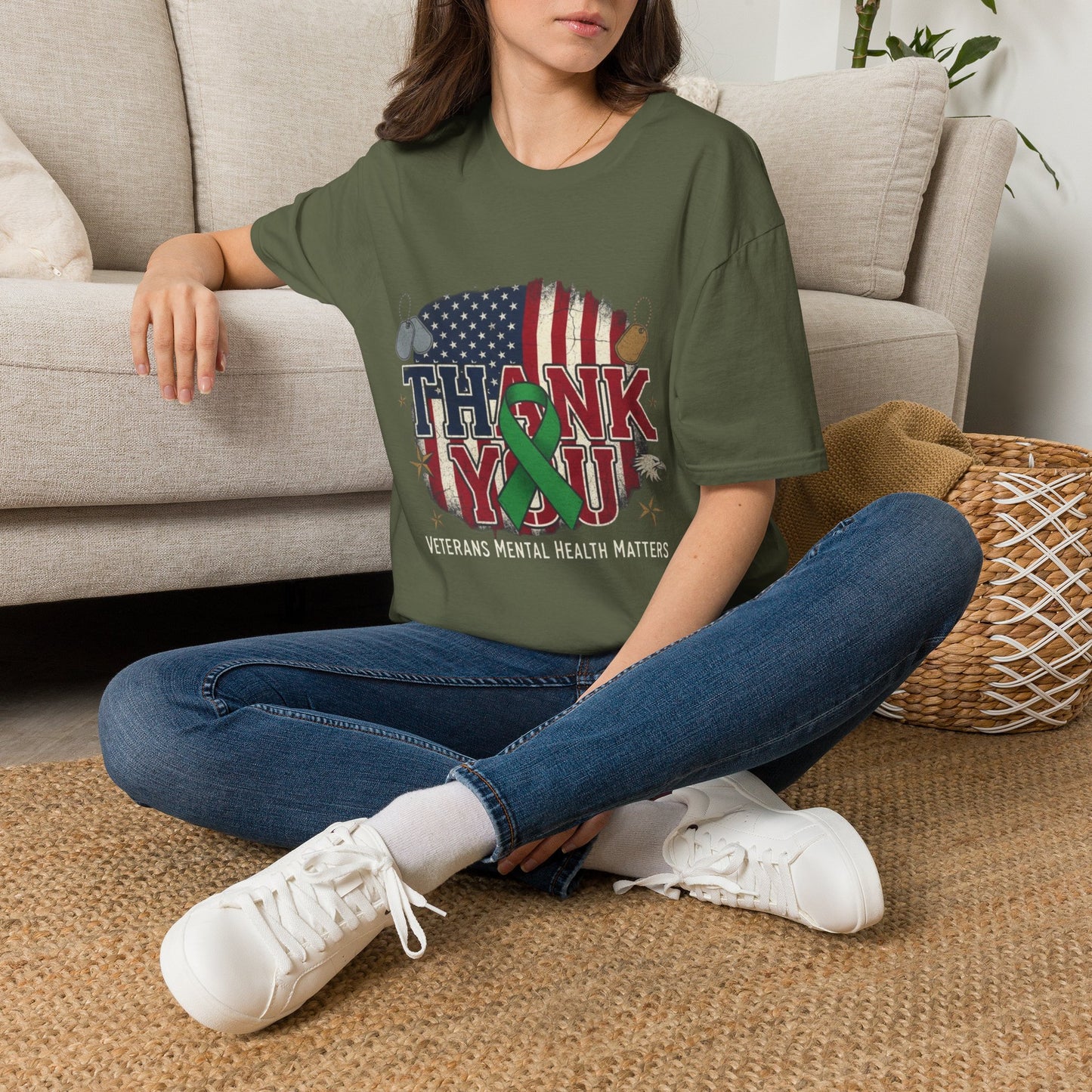 Gratitude in Action Veteran Mental Health Tee
