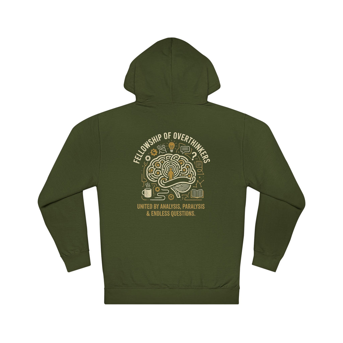 Fellowship of Over thinkers Mental Health Hoodie