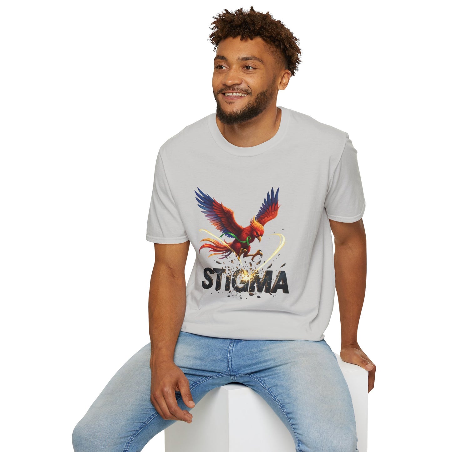Attacking Stigma T-Shirt | Ryse the Phoenix Mascot