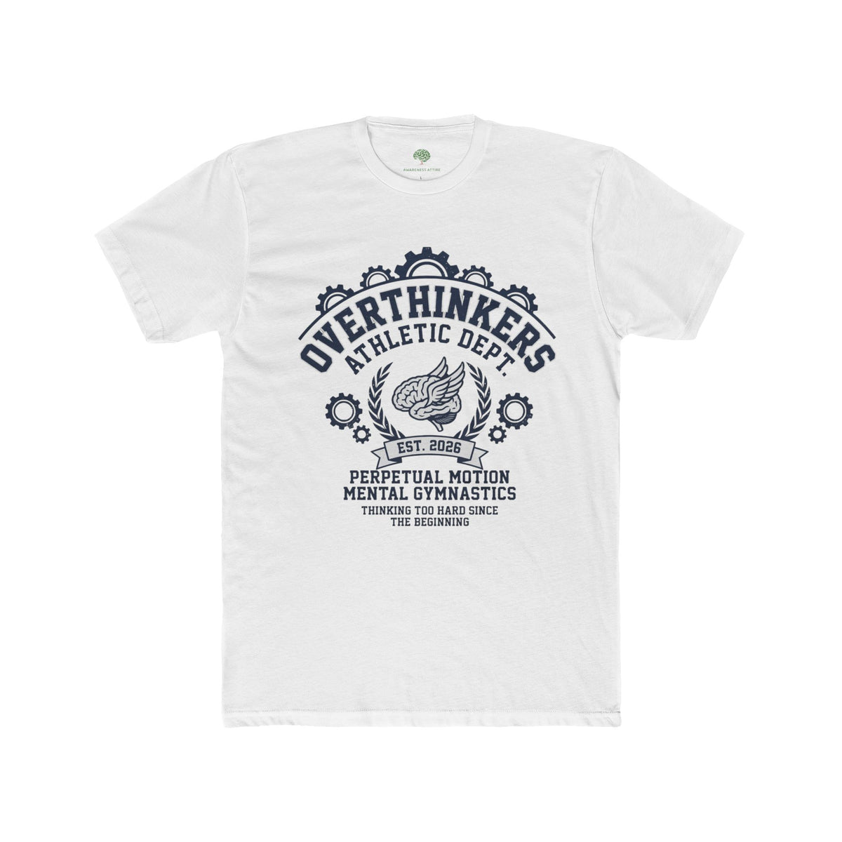 Overthinkers Athletic Dept. / Anxiety Awareness Tee
