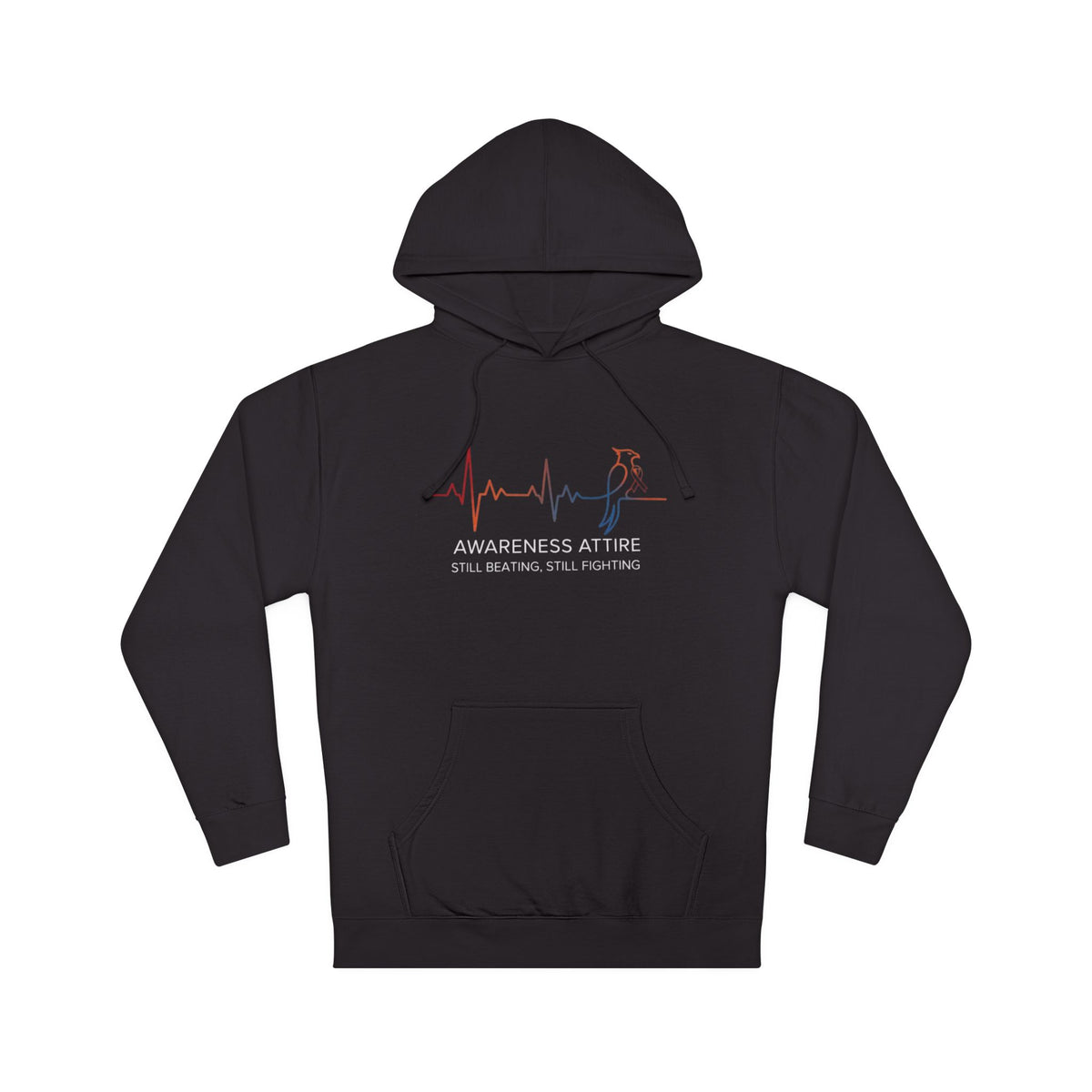 Still Beating, Still Fighting Graphic Mental Health Awareness Hoodie/ Awareness Attire