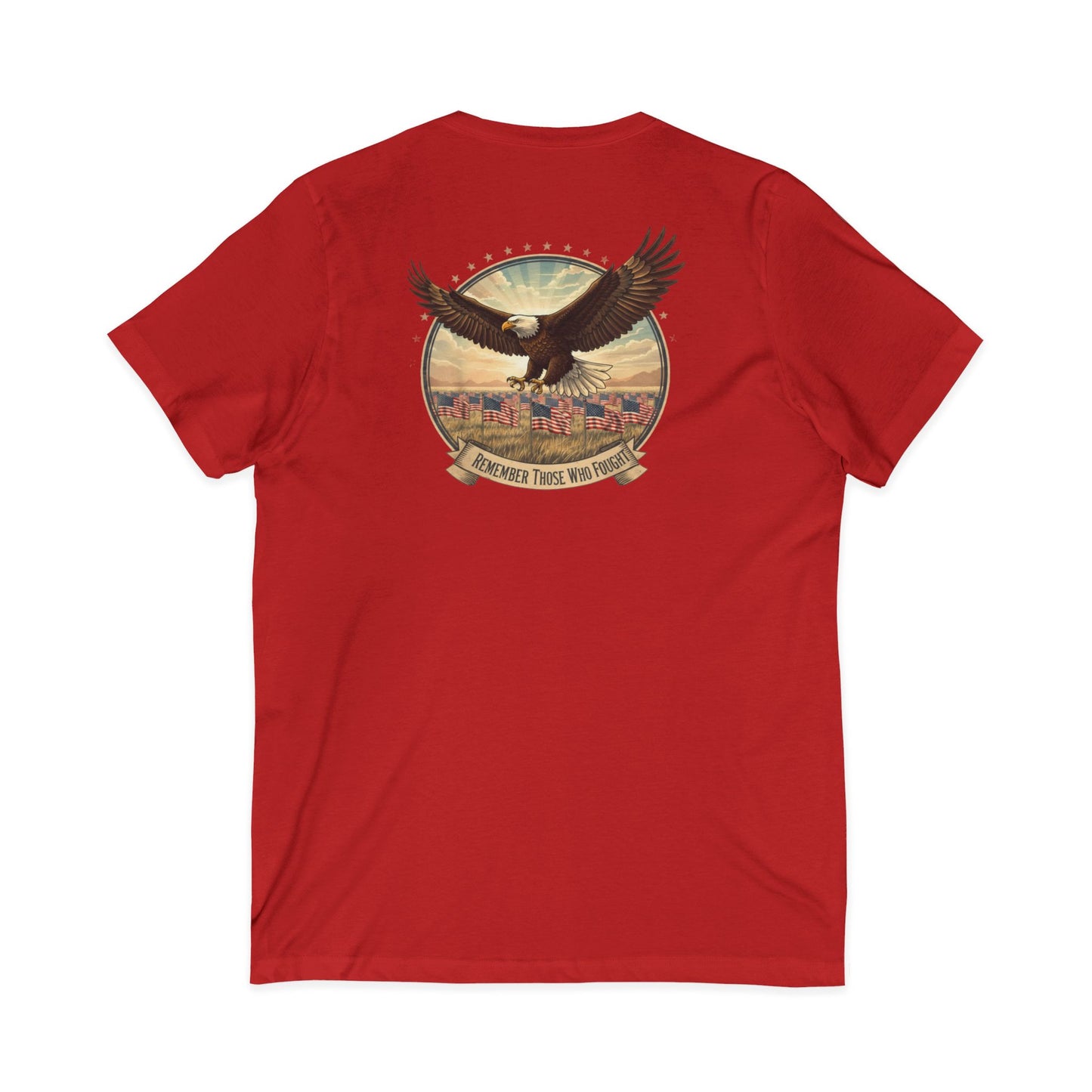 Remember Those Who Fought. Veteran Mental Health V Neck