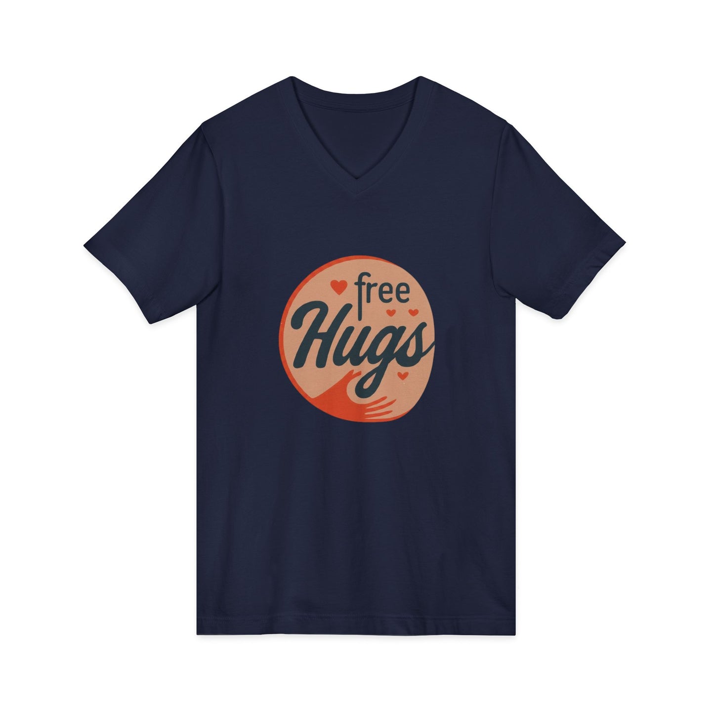 Free Hugs V-Neck Tee