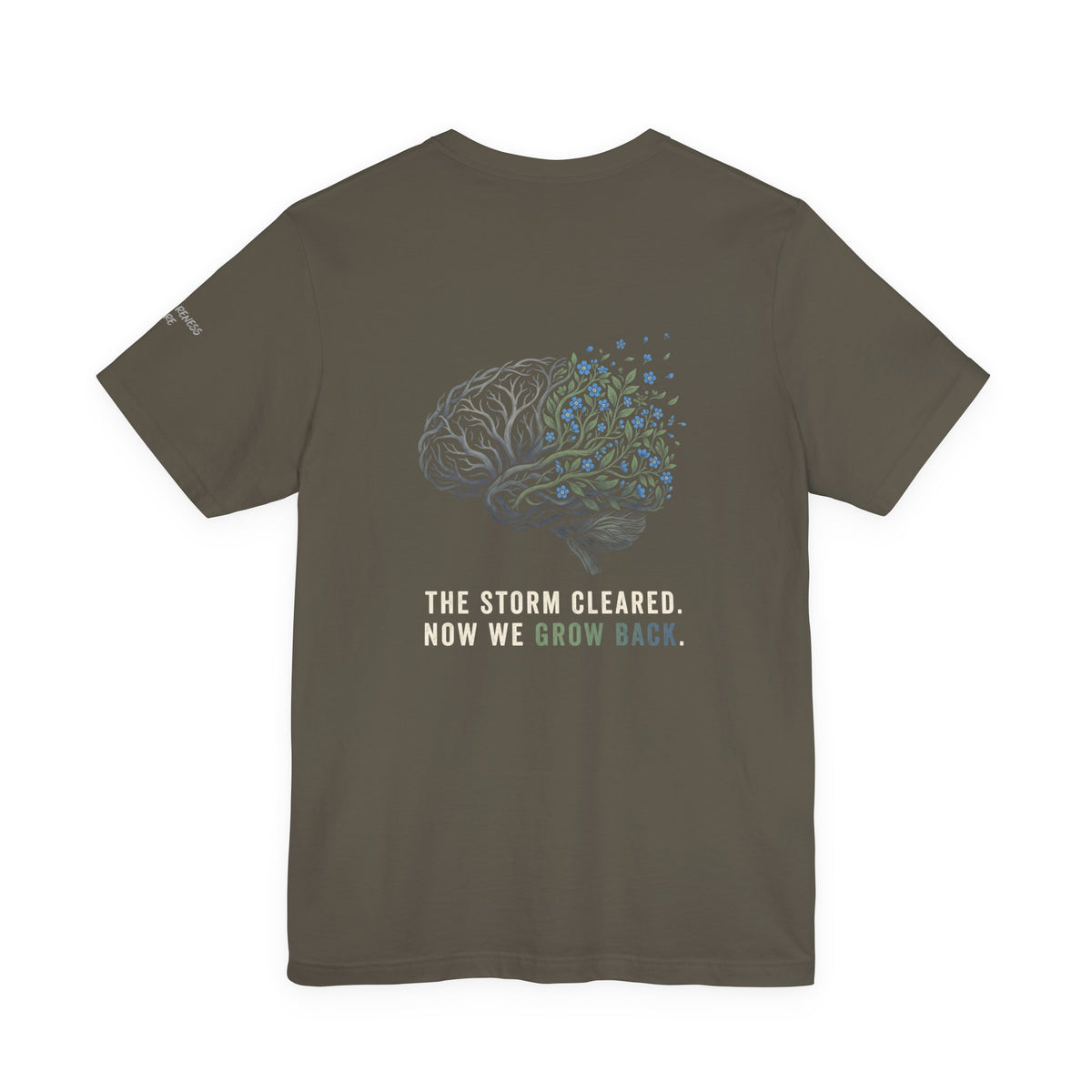 The Storm Cleared  Tee | Post-Stroke Depression & Neuroplasticity T-Shirt