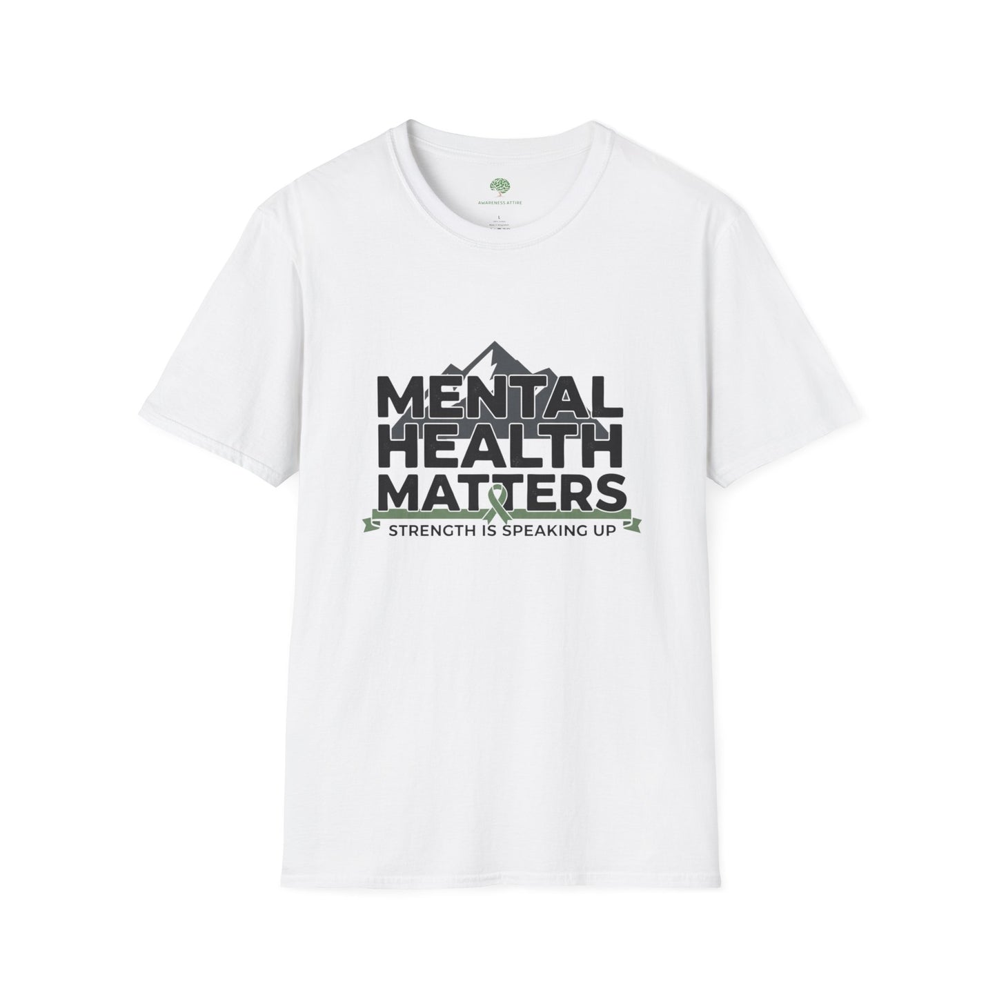Mental Health Matters T-Shirt | Positive Wellness Tee