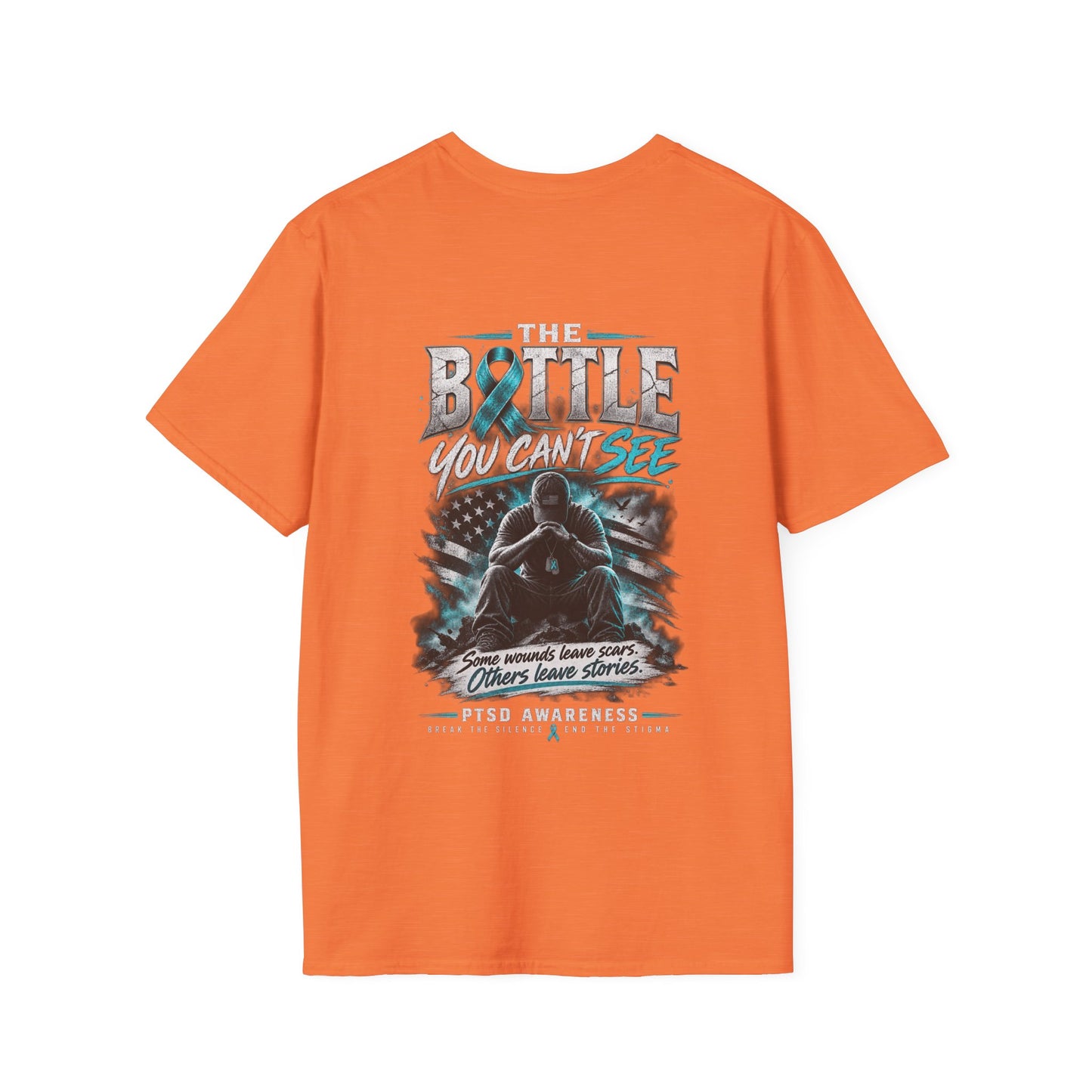 The Battle You Can't See - PTSD Awareness Tee Awareness Attire