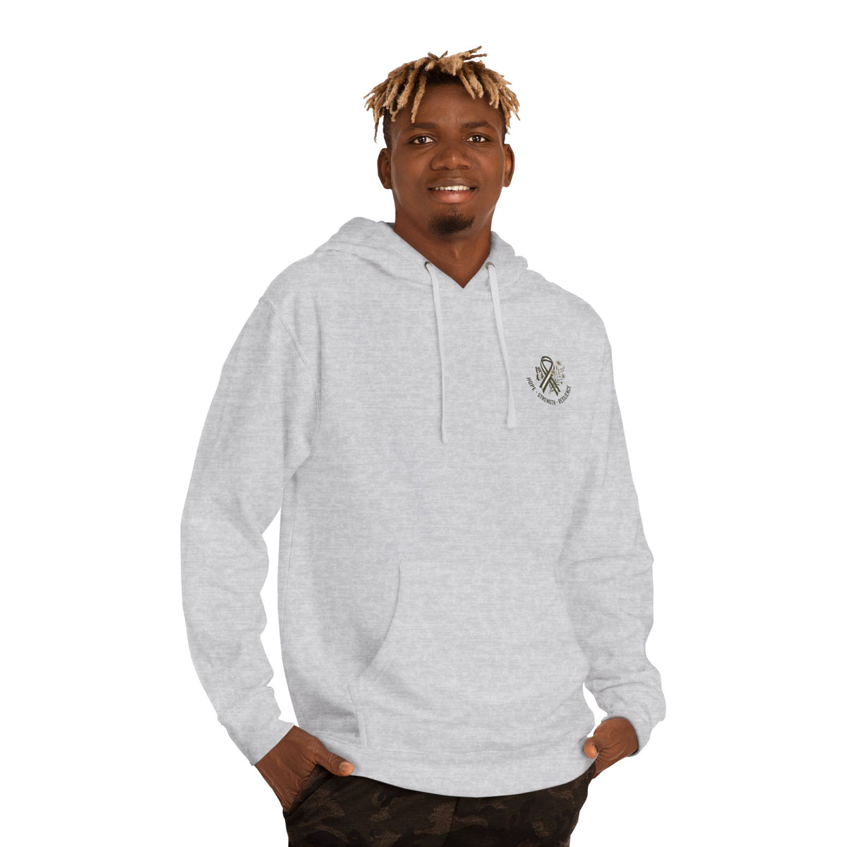 Bipolar Disorder Awareness Hoodie — Hope Strength Resilience Butterfly Design