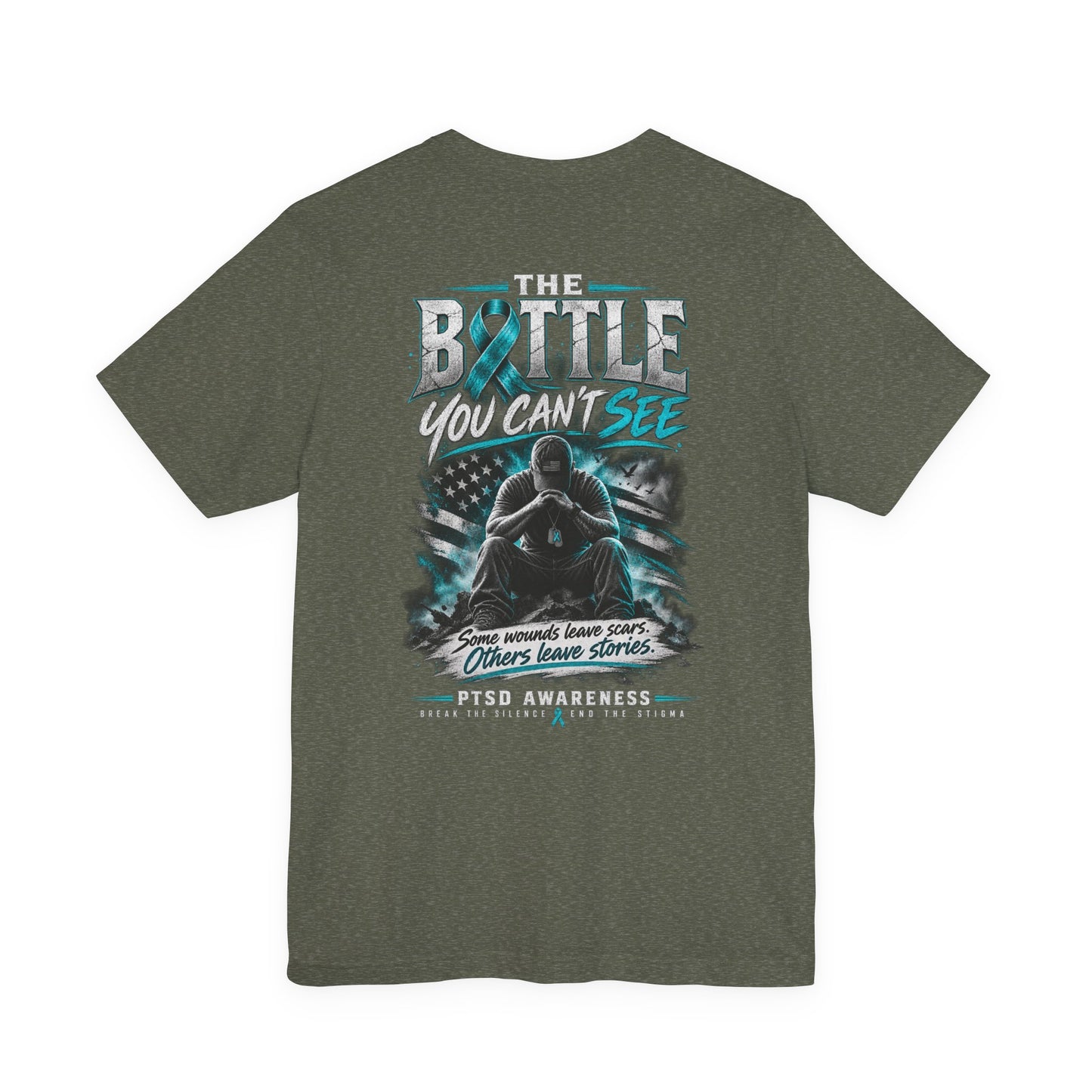 The Battle You Can’t See – PTSD Awareness Graphic Tee