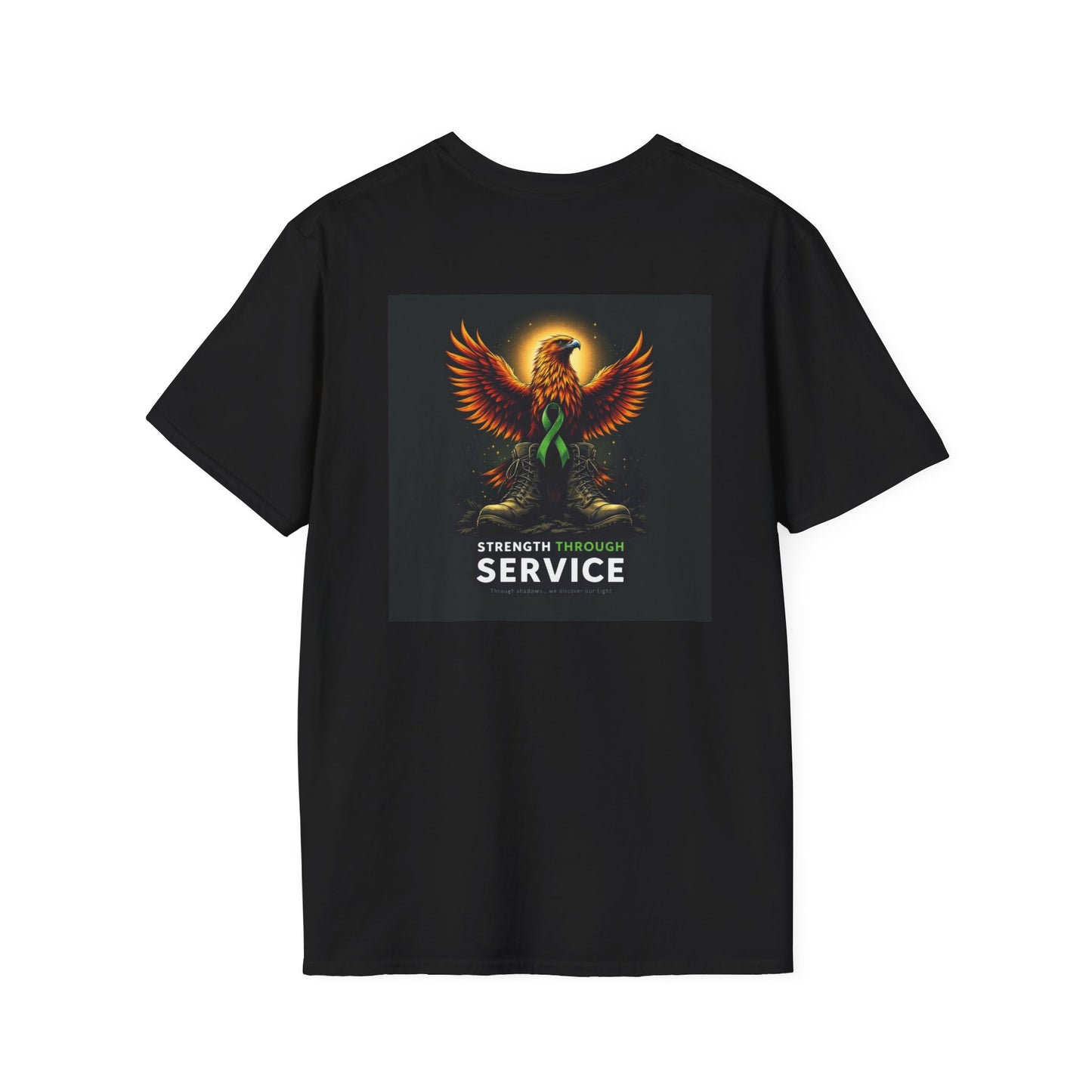 Strength Through Service Veteran Mental Health V Neck