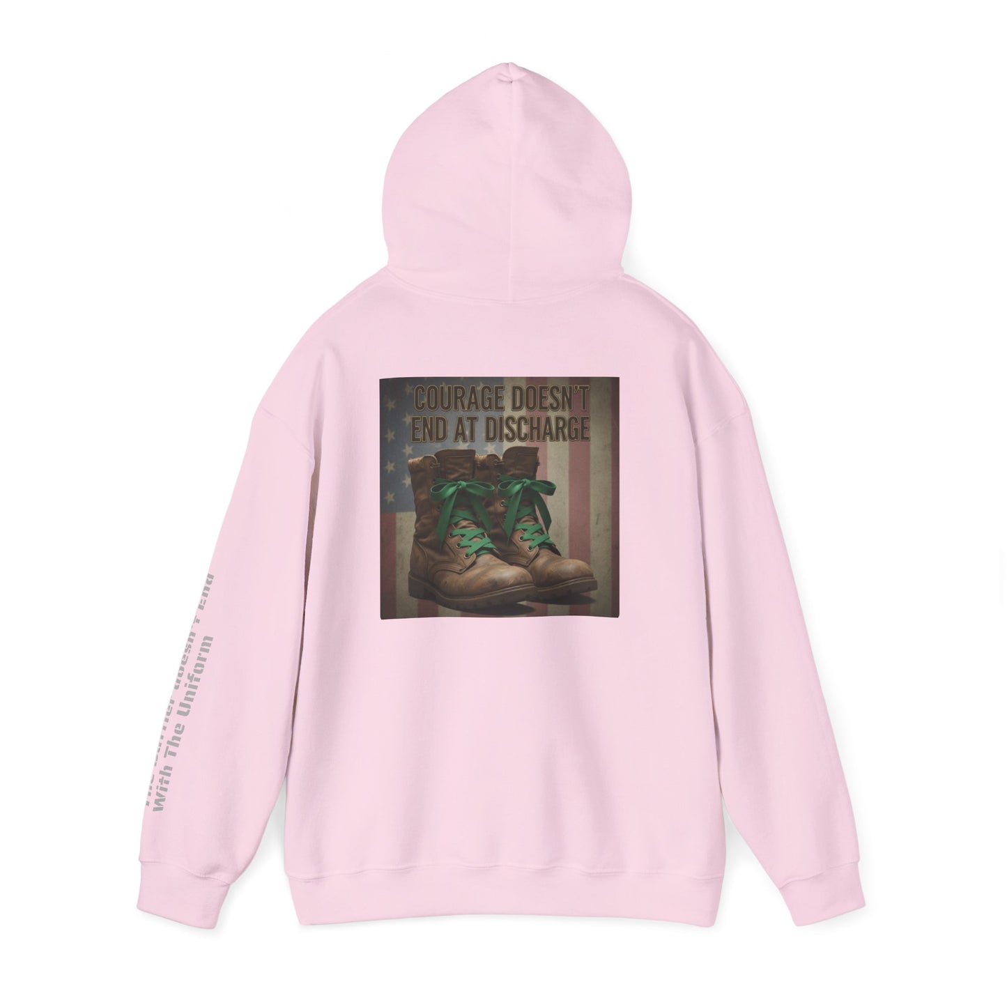 Service Continues. Support Continues Veteran Mental Health Hoodie