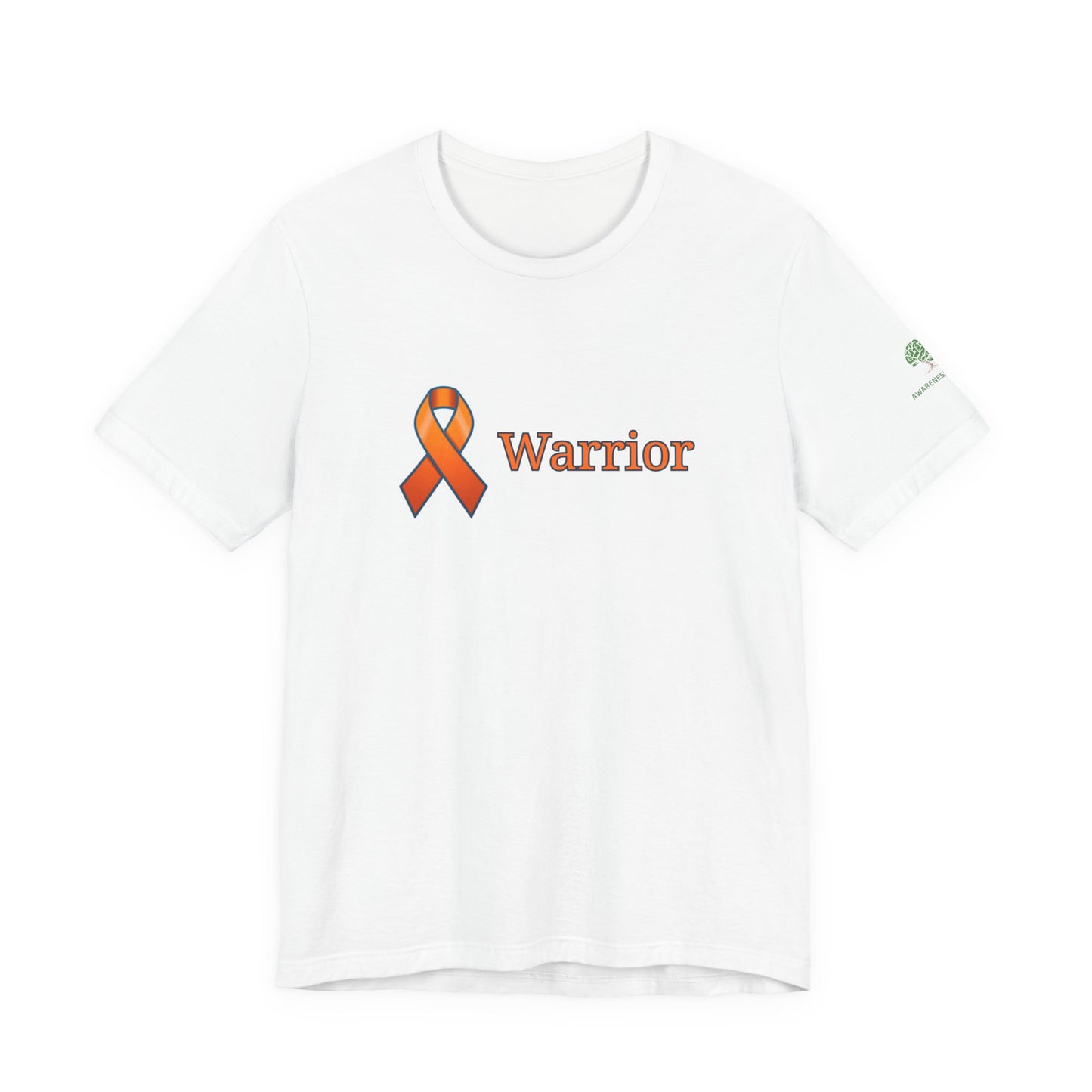 FND Warrior Ribbon Tee — Orange Awareness Ribbon T-Shirt
