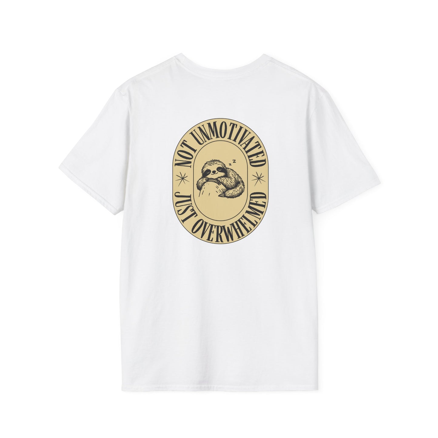 Neurodivergent & ADHD Focus: Not Unmotivated Tee | ADHD, Anxiety & Neurodivergent Shirt