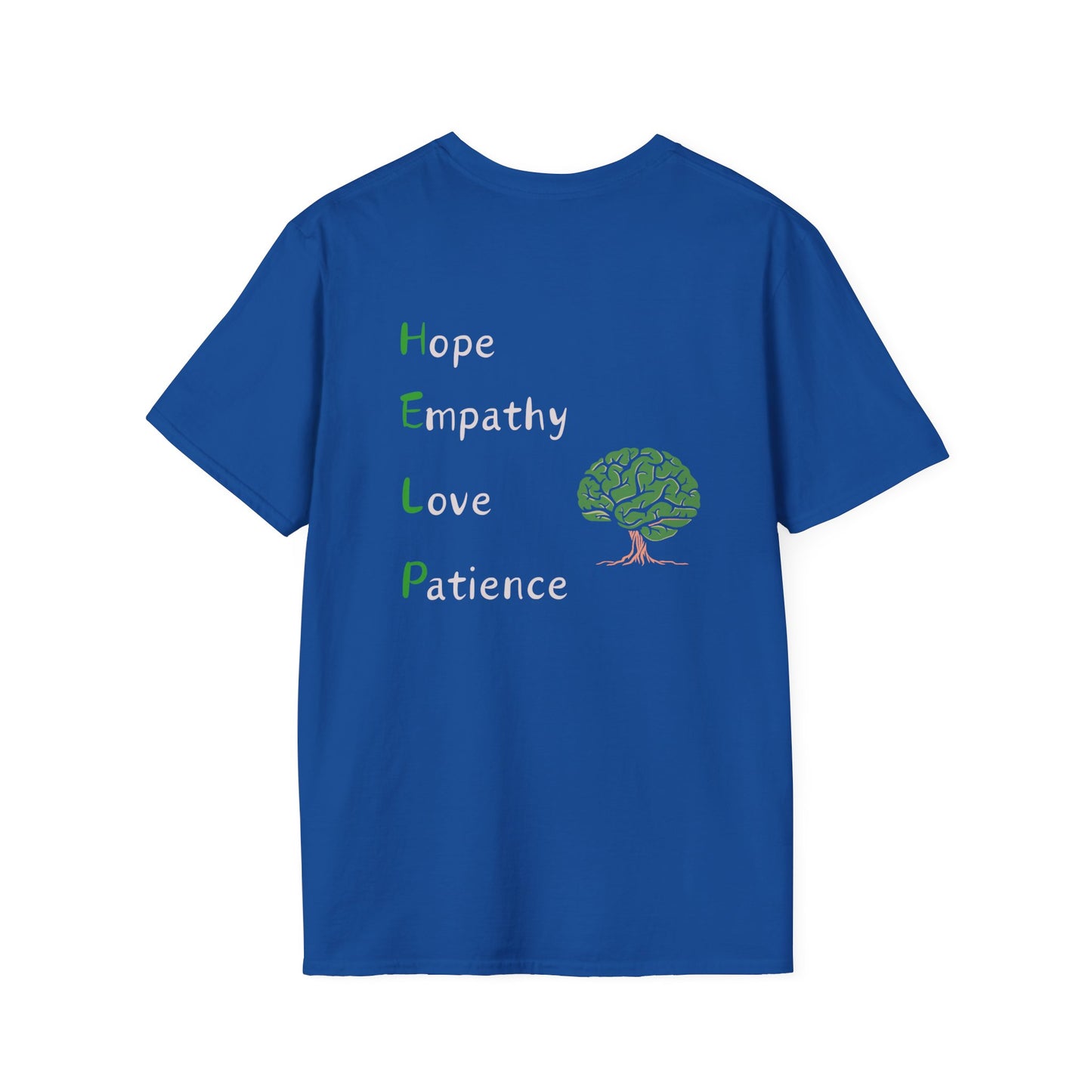 H.E.L.P. Awareness Shirt | Hope Empathy Love & Patience