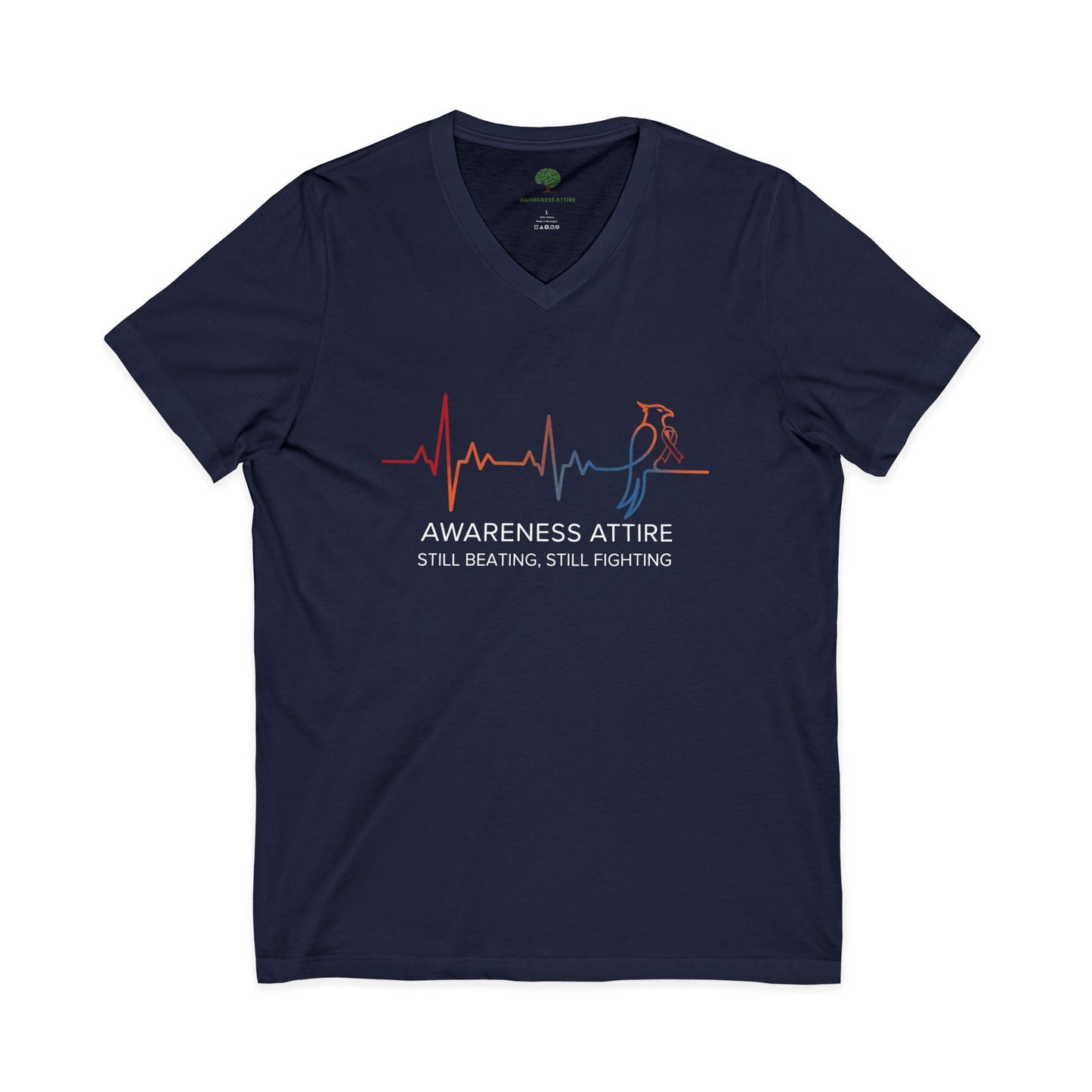 “Still Beating, Still Fighting” Heartbeat Awareness T-Shirt