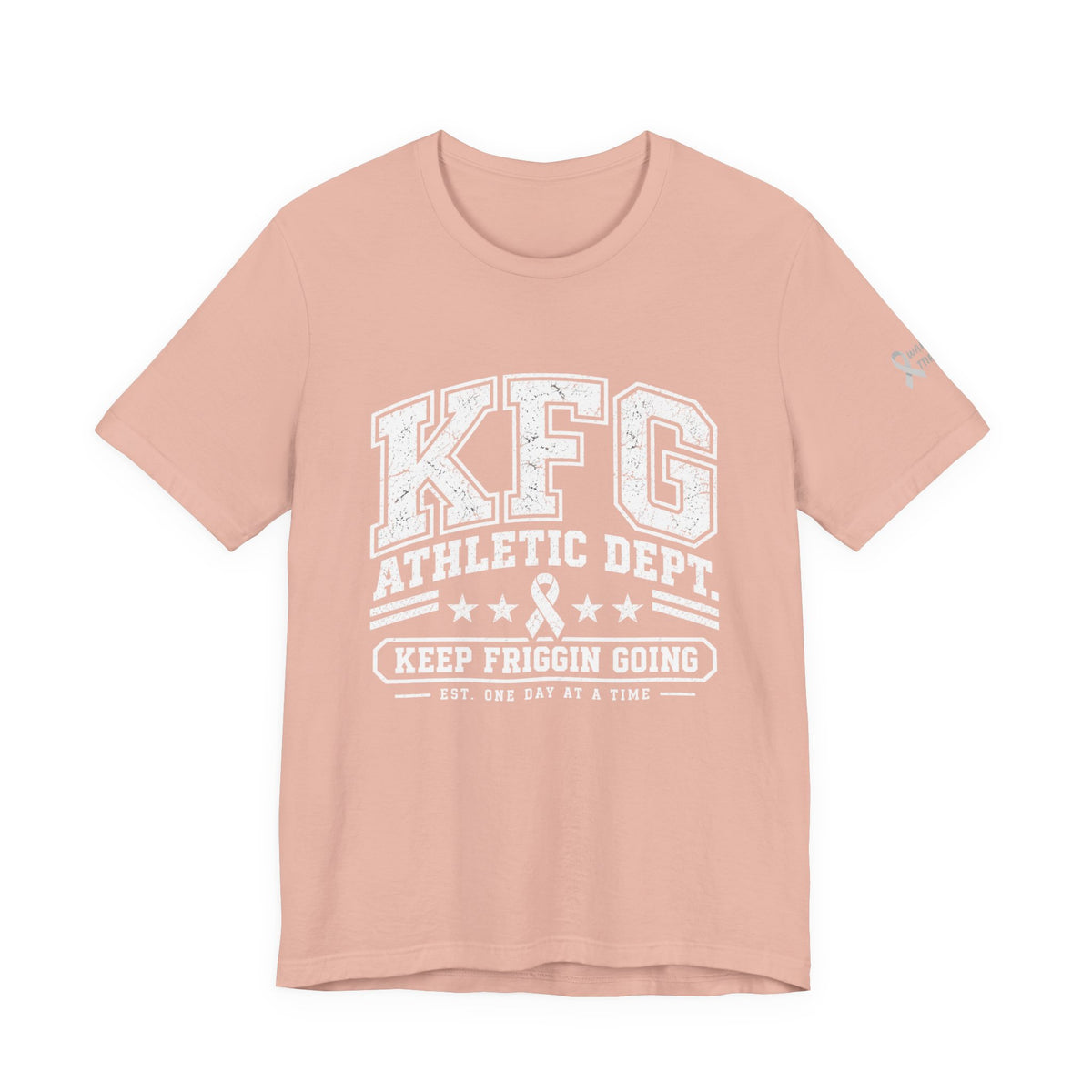 KFG Athletic Dept. Keep Friggin Going Mental Health Awareness  T-Shirt