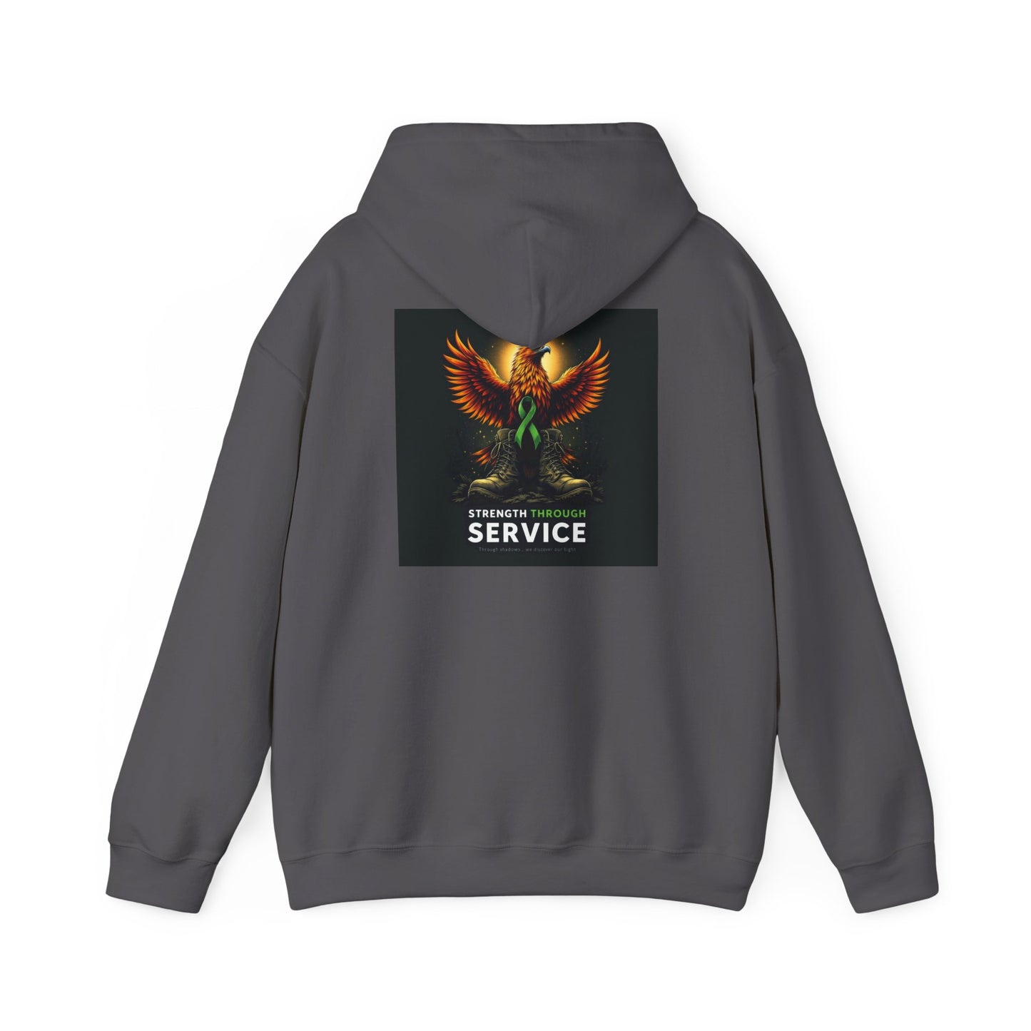 Strength Through Service Veteran Mental Health Hoodie