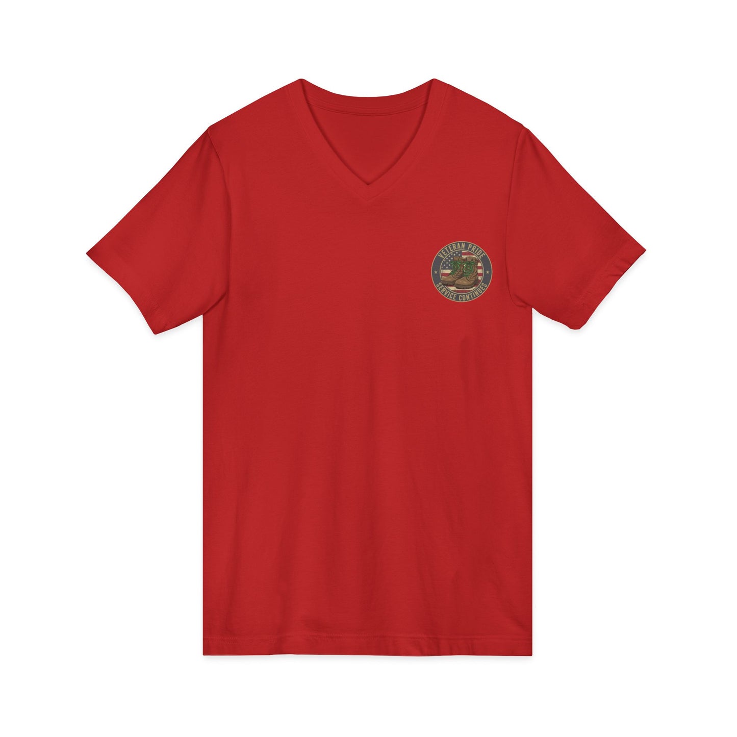 Service Continues. Support Continues. Veteran Mental Health V Neck