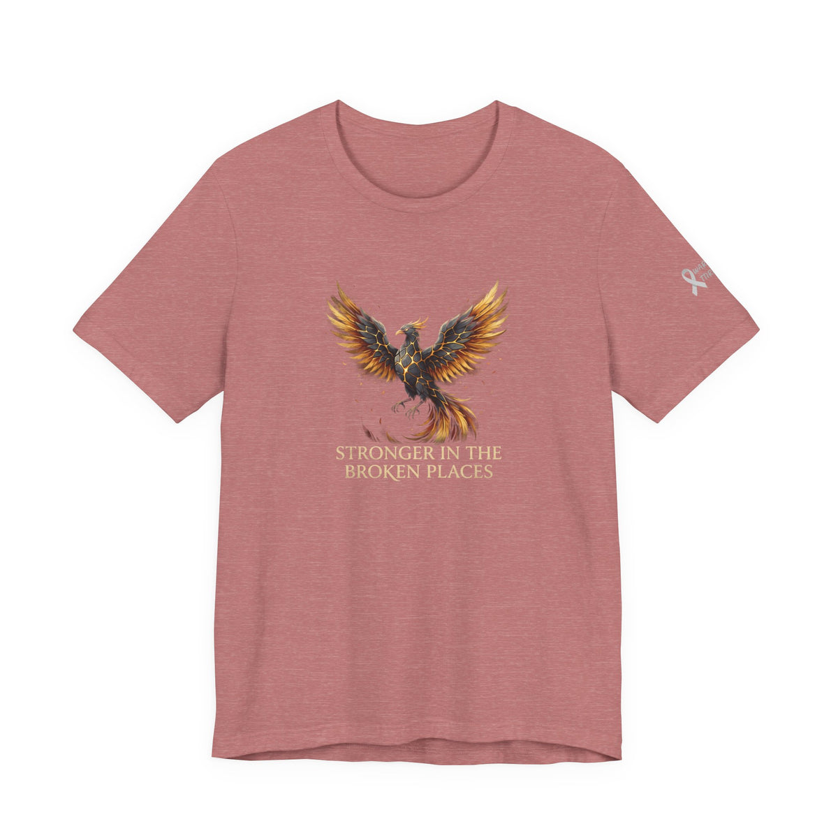 Stronger In The Broken Places Mental Health Tee