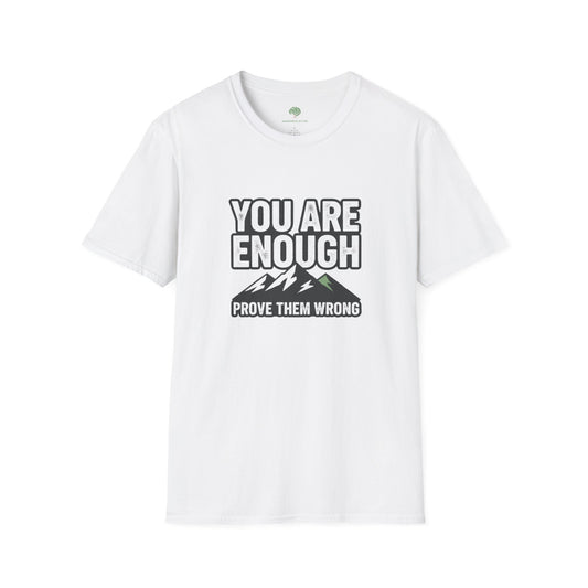 Mental Health Awareness Tee featuring the phrase You Are Enough