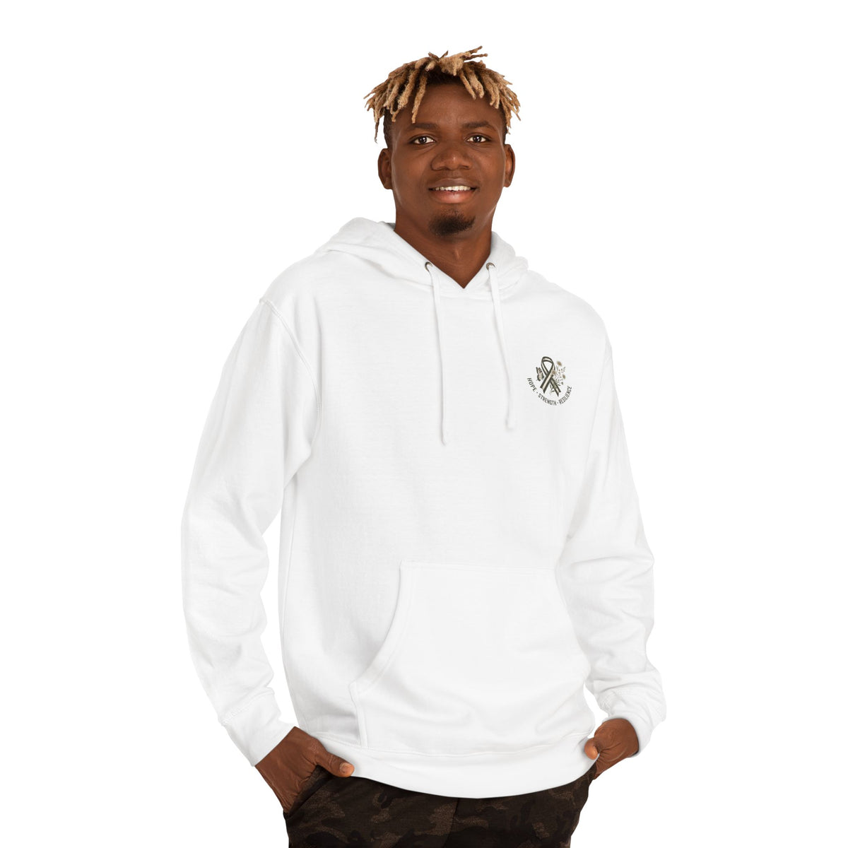 Bipolar Disorder Awareness Hoodie — Hope Strength Resilience Butterfly Design