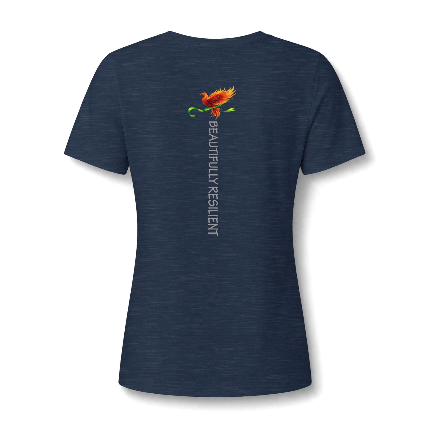 Beautifully Resilient Phoenix V Neck