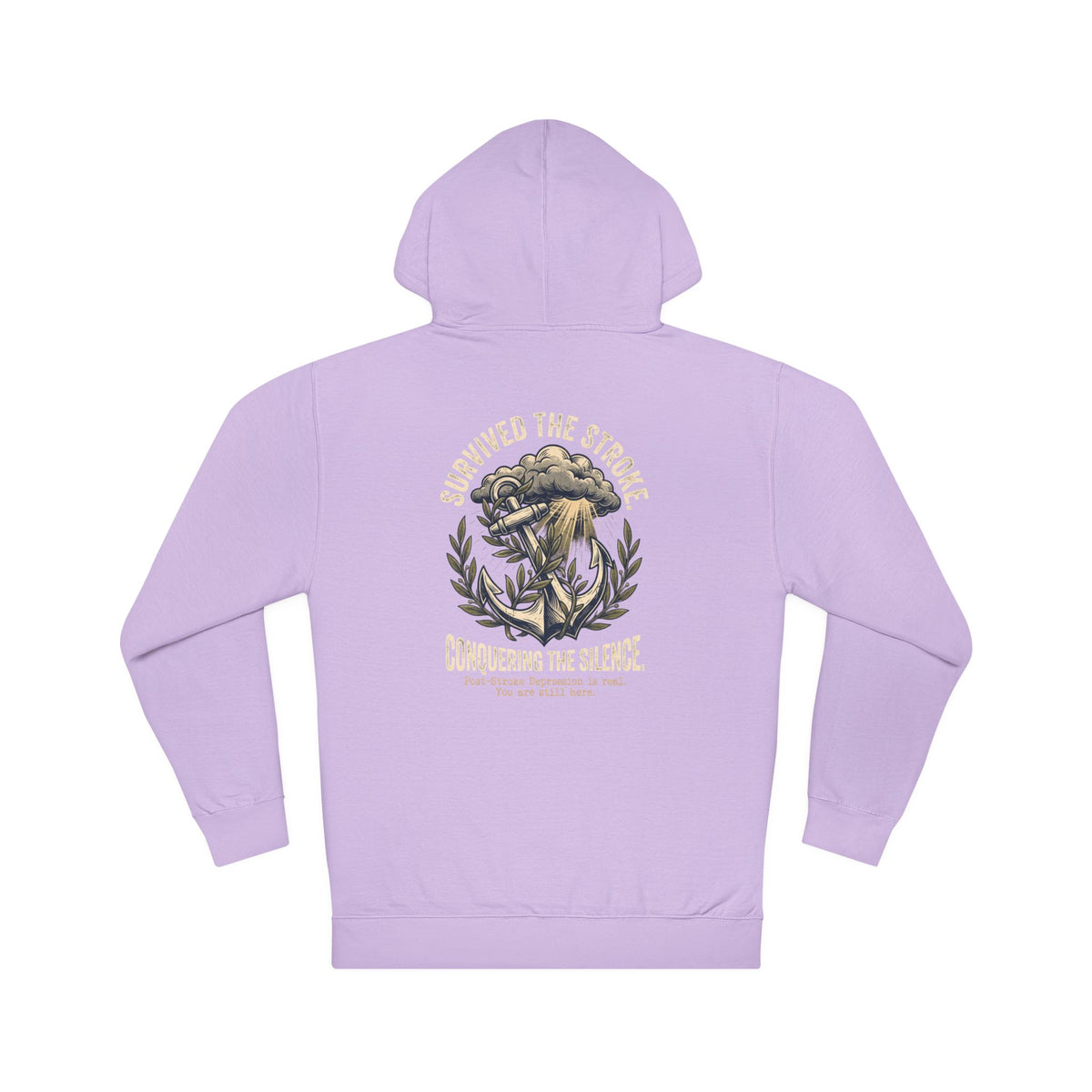 Survived The Stroke Hoodie | Post-Stroke Depression & Recovery Hoodie