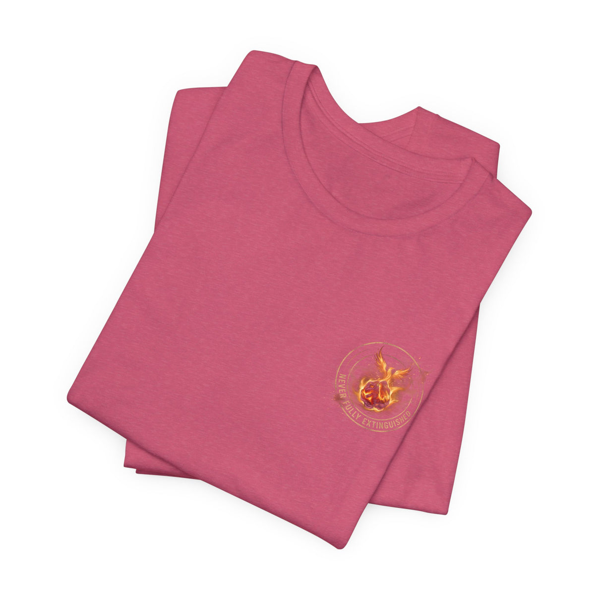 Never Fully Extinguished Phoenix Mental Health Graphic Tee