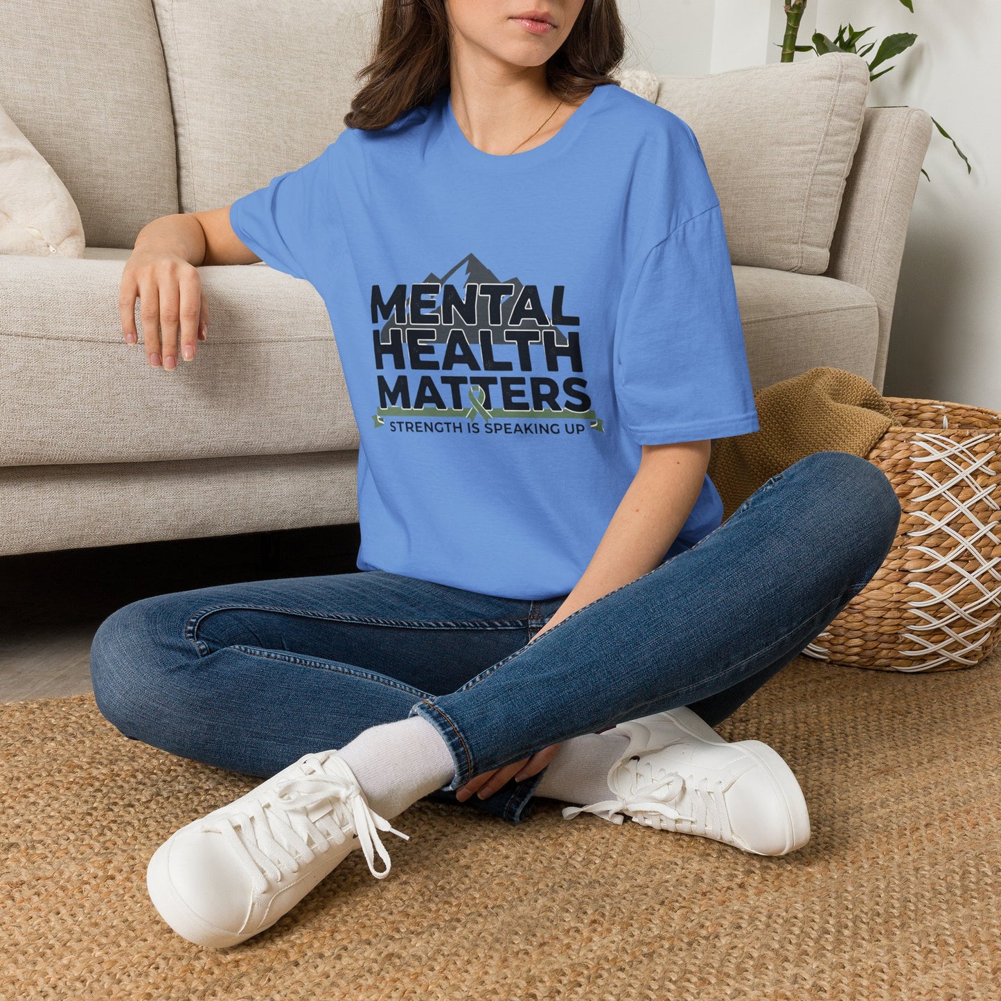 Mental Health Matters T-Shirt | Positive Wellness Tee