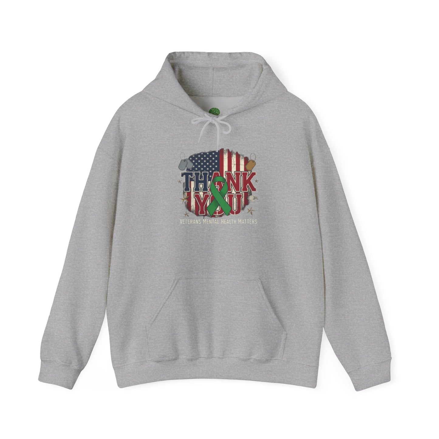 Gratitude in Action Veteran Mental Health Hoodie